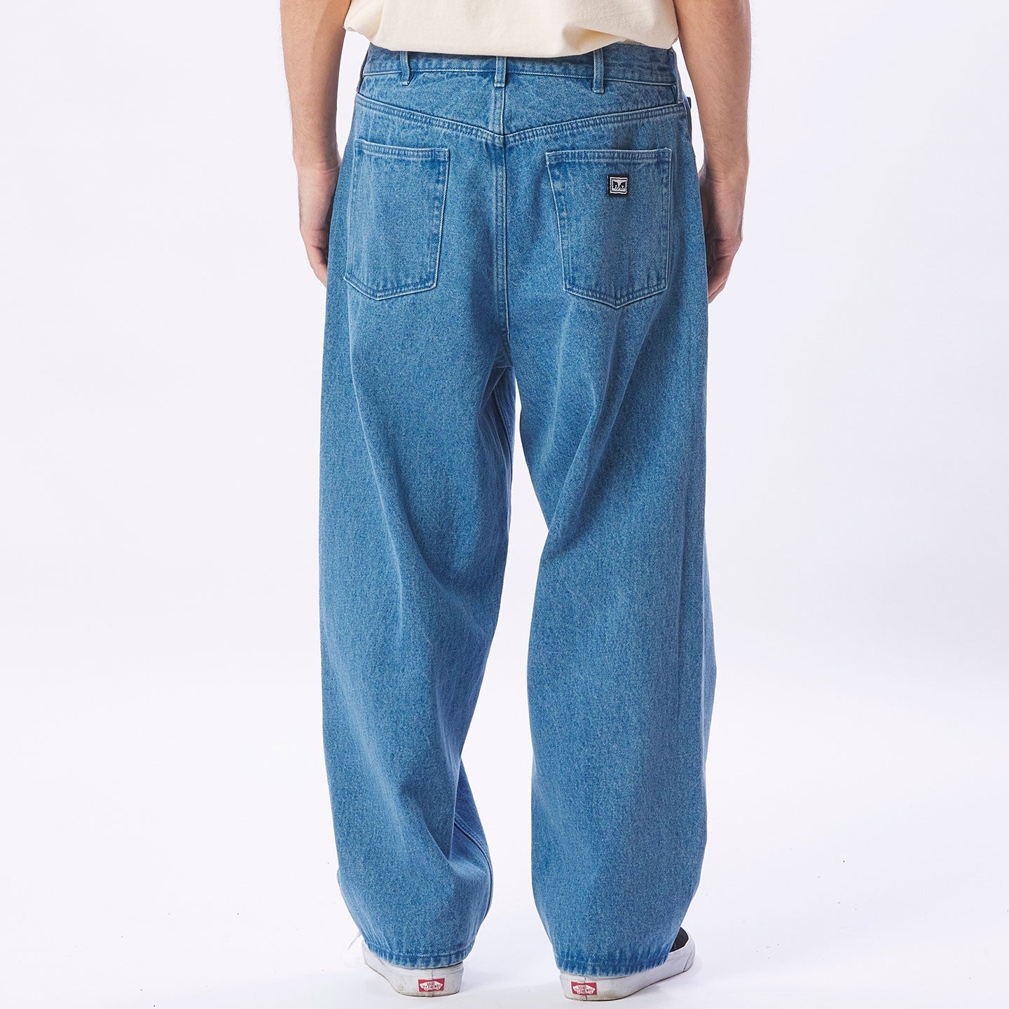 OBEY BIGWIG BAGGY DENIM Indaco chiaro 