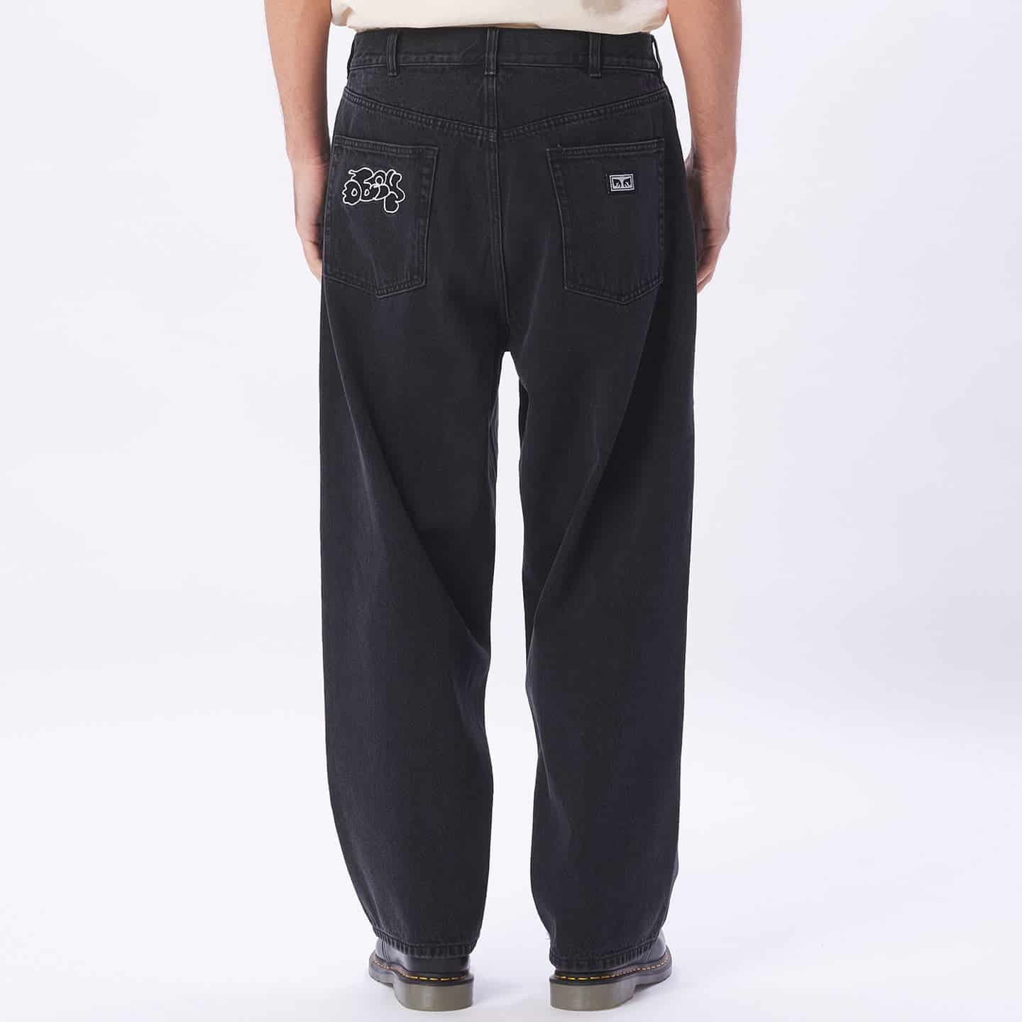 OBEY BIGWIG KINGPIN BAGGY DENIM nero 