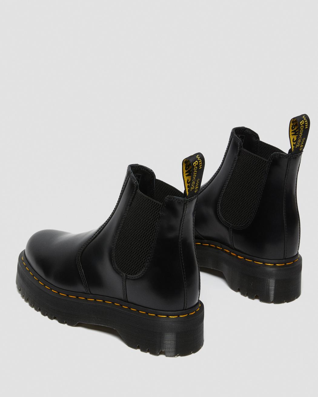 DR MARTENS STIVALETTI CHELSEA DI PELLE 2976 CON PIATTAFORMA