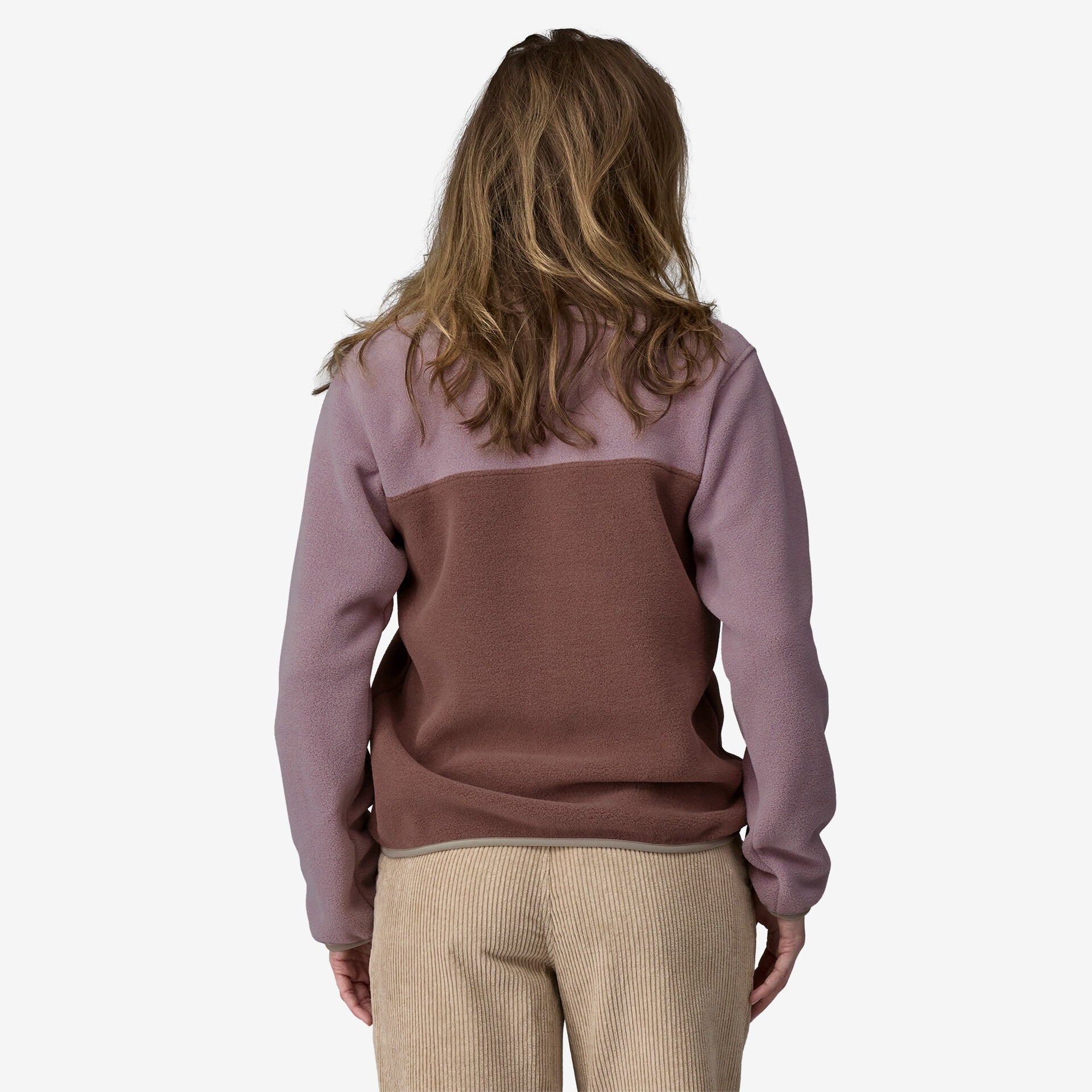 Felpa in pile leggero Synchilla® Snap-T® da donna PATAGONIA Dulce Mauve 
