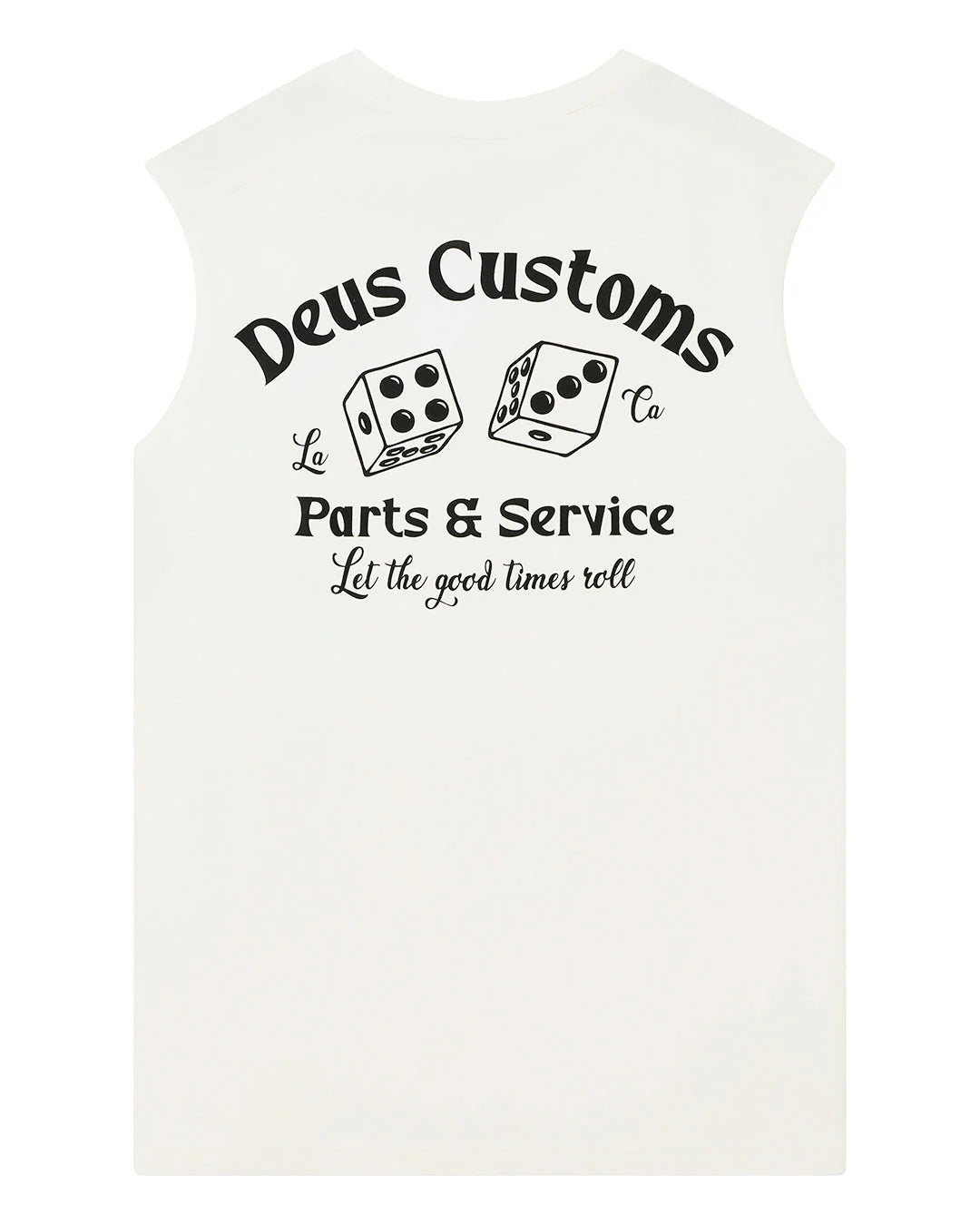 DEUS EX MACHINA T-shirt Smanicata Knucklebones Dirty White