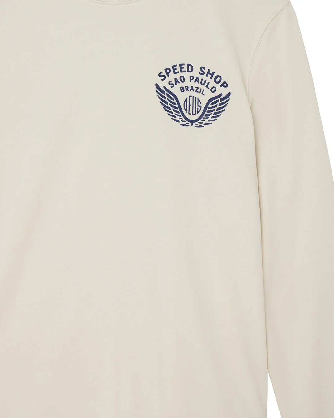 DEUS EX MACHINA Felpa Munificence Dirty White