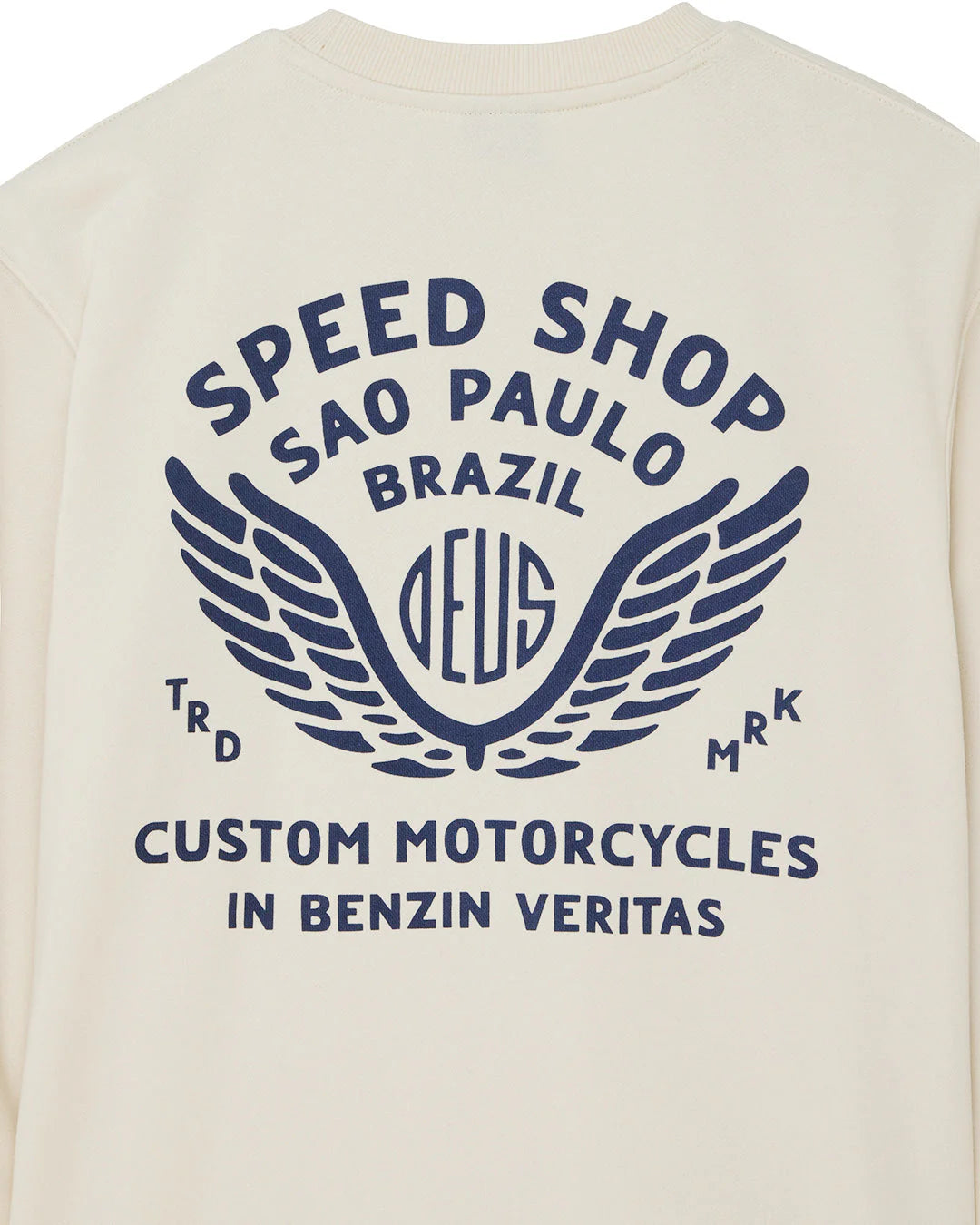 DEUS EX MACHINA Felpa Munificence Dirty White
