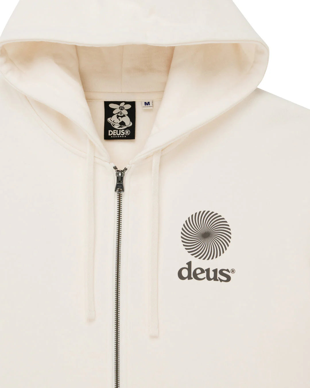 DEUS EX MACHINA Felpa Strata Dirty White