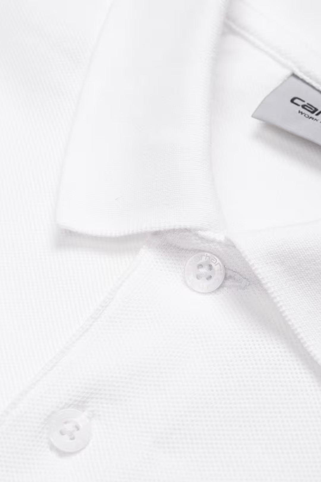 CARHARTT WIP S/S Chase Pique Polo White / Gold