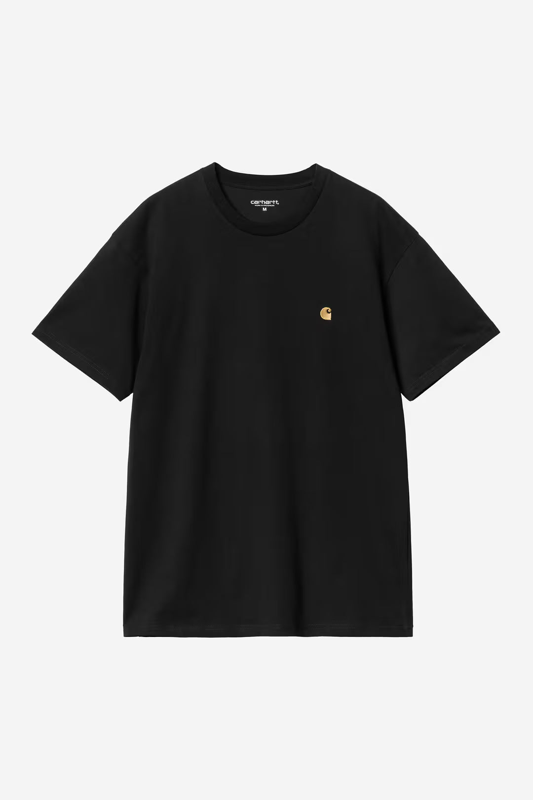 CARHARTT WIP S/S Chase T-Shirt Black / Gold
