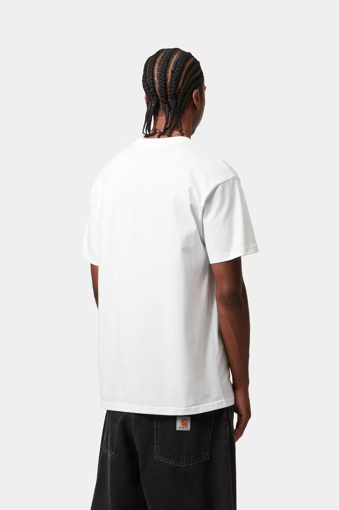 CARHARTT WIP S/S Chase T-Shirt White / Gold