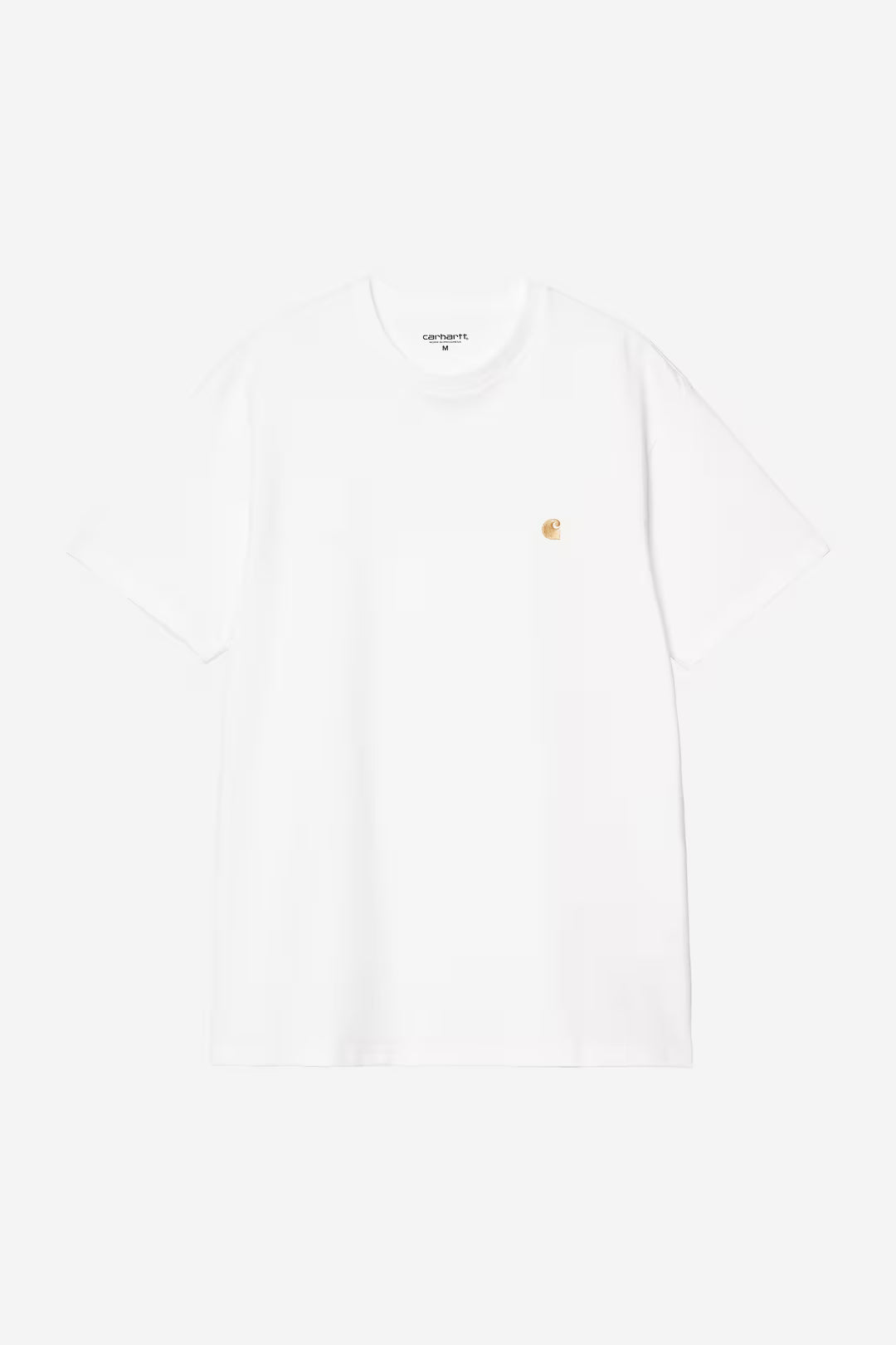 CARHARTT WIP S/S Chase T-Shirt White / Gold