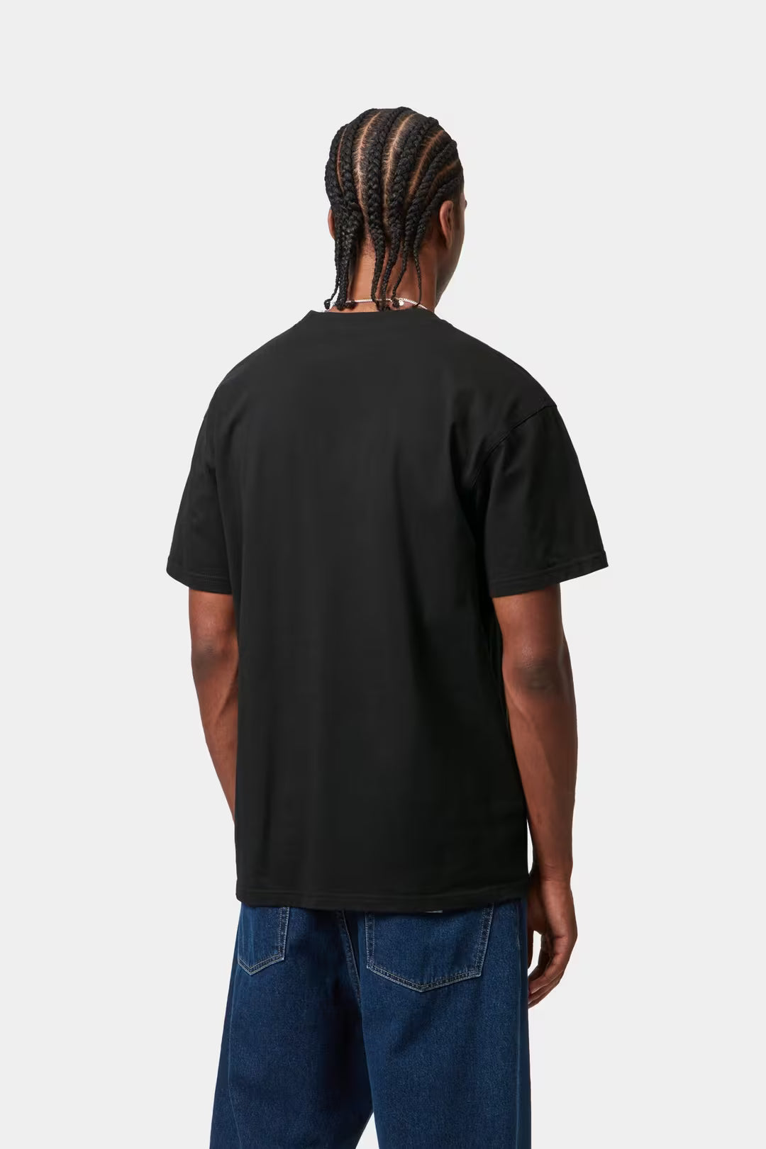 CARHARTT WIP S/S American Script T-Shirt Black