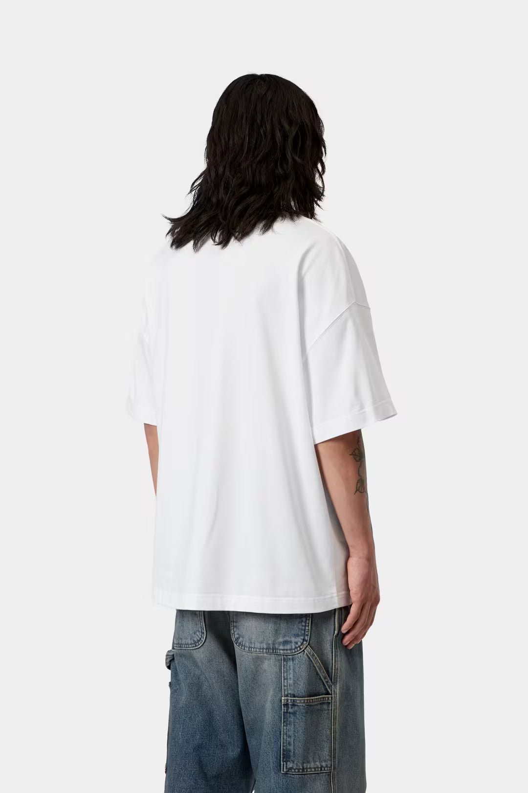 CARHARTT WIP S/S Link Script T-Shirt White / Black