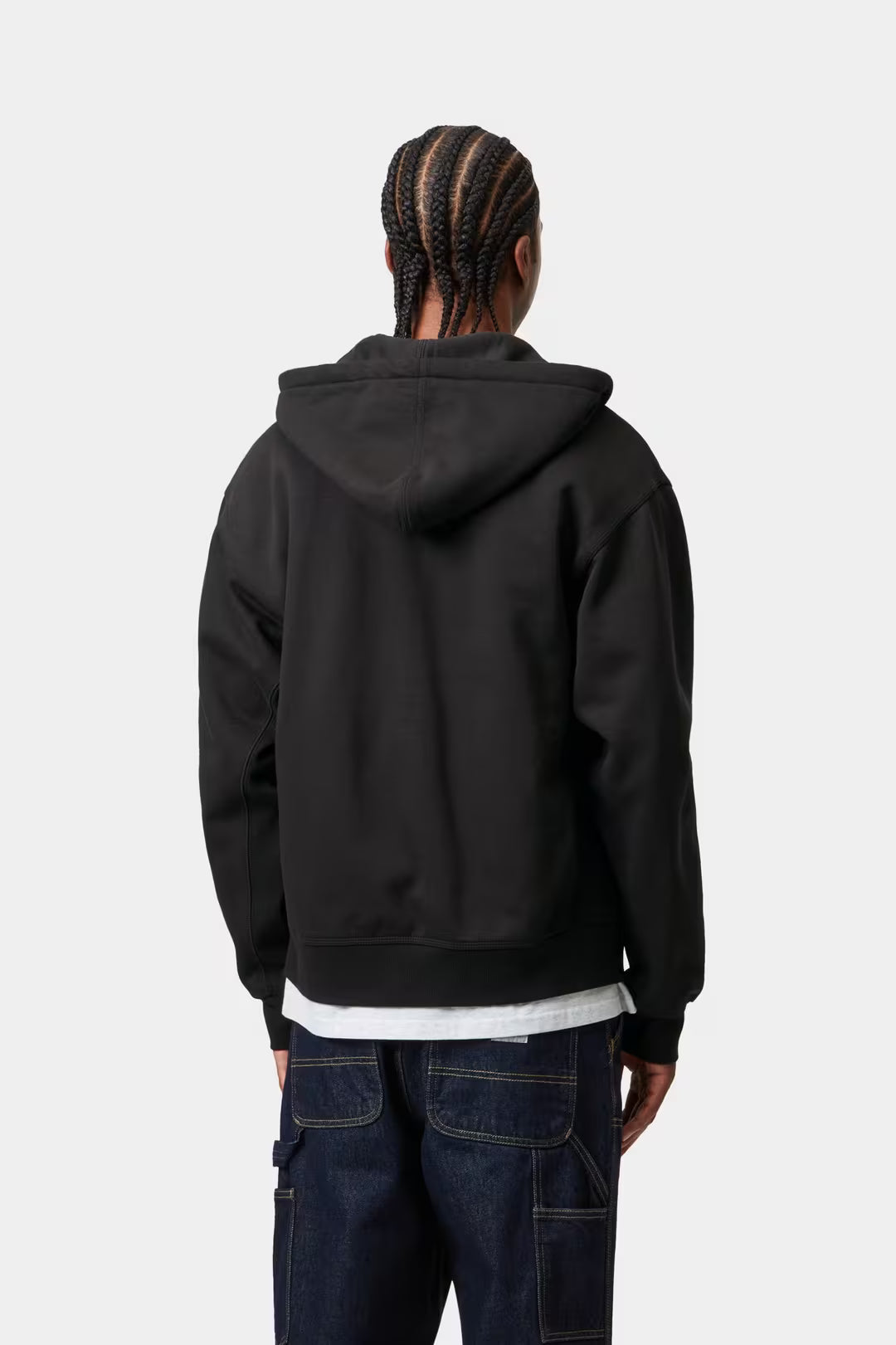 CARHARTT WIP Hooded American Script Jacket Black