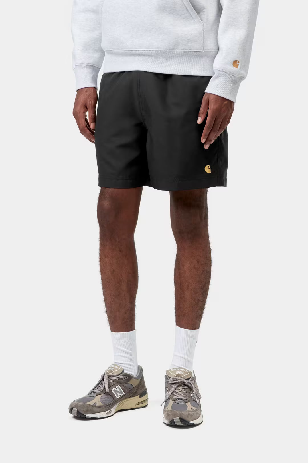 CARHARTT WIP Chase Swim Trunks Black