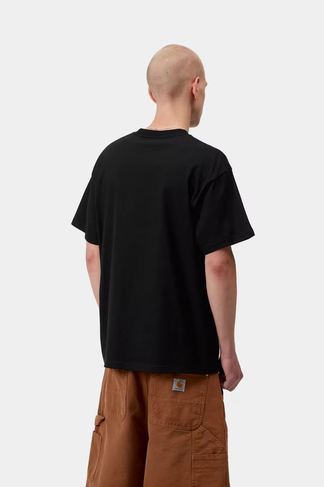CARHARTT WIP S/S Barbwire C T-Shirt Black