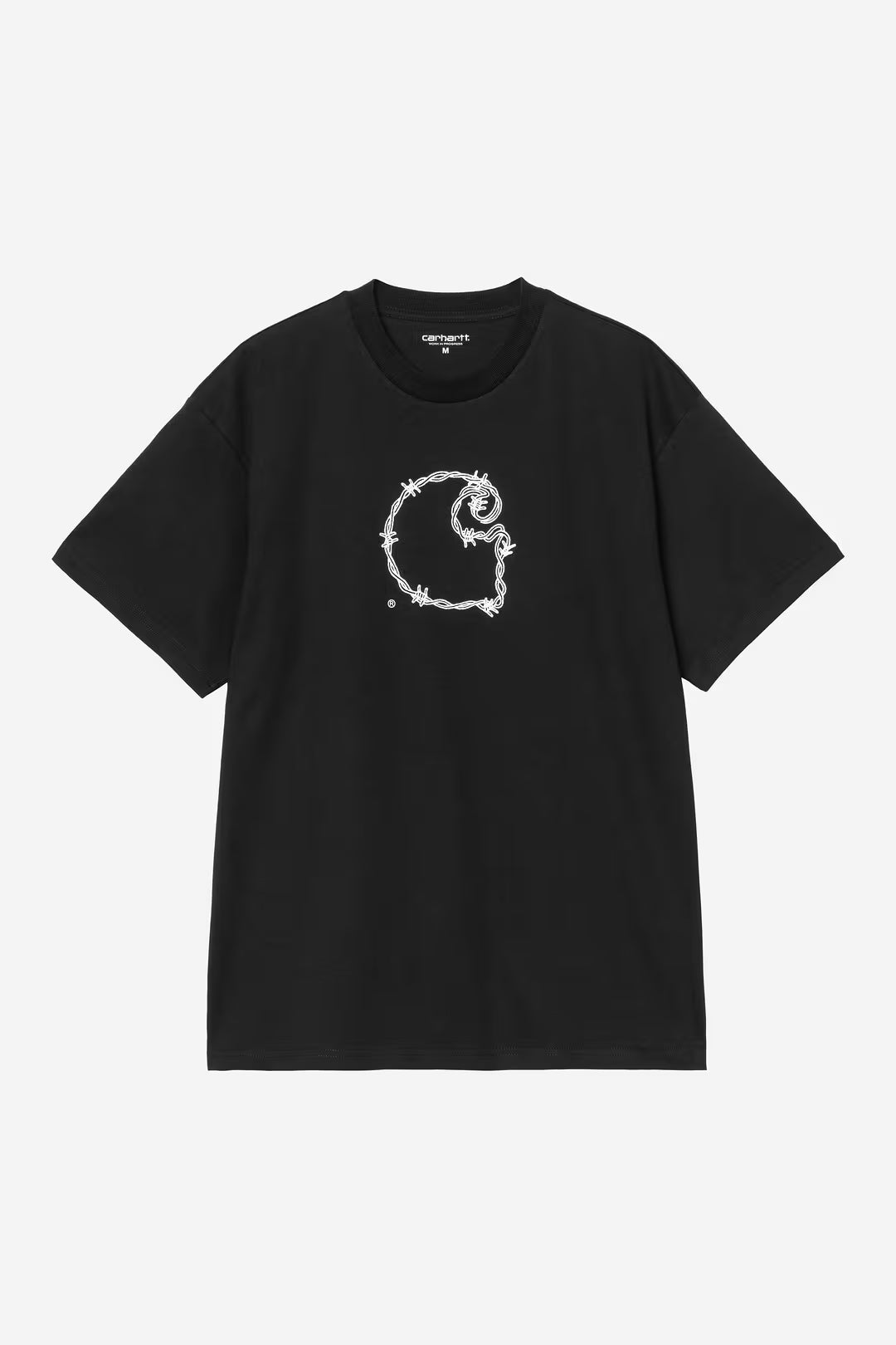 CARHARTT WIP S/S Barbwire C T-Shirt Black