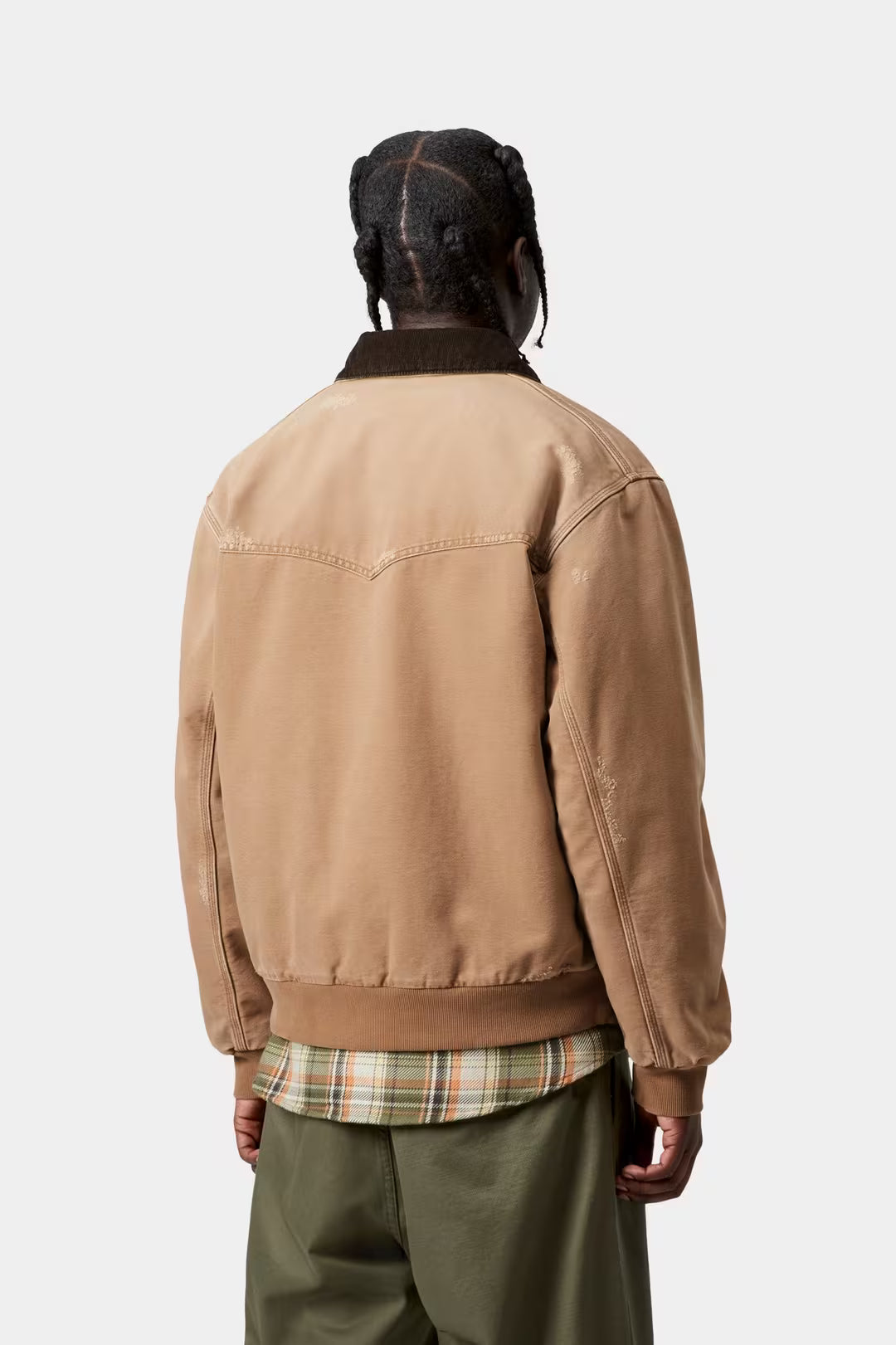 CARHARTT WIP OG Santa Fe Jacket Hamilton Brown / Tobacco, Grind washed