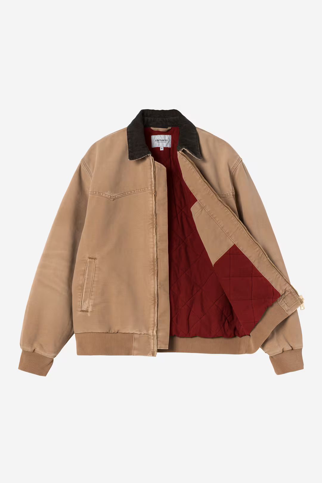 CARHARTT WIP OG Santa Fe Jacket Hamilton Brown / Tobacco, Grind washed