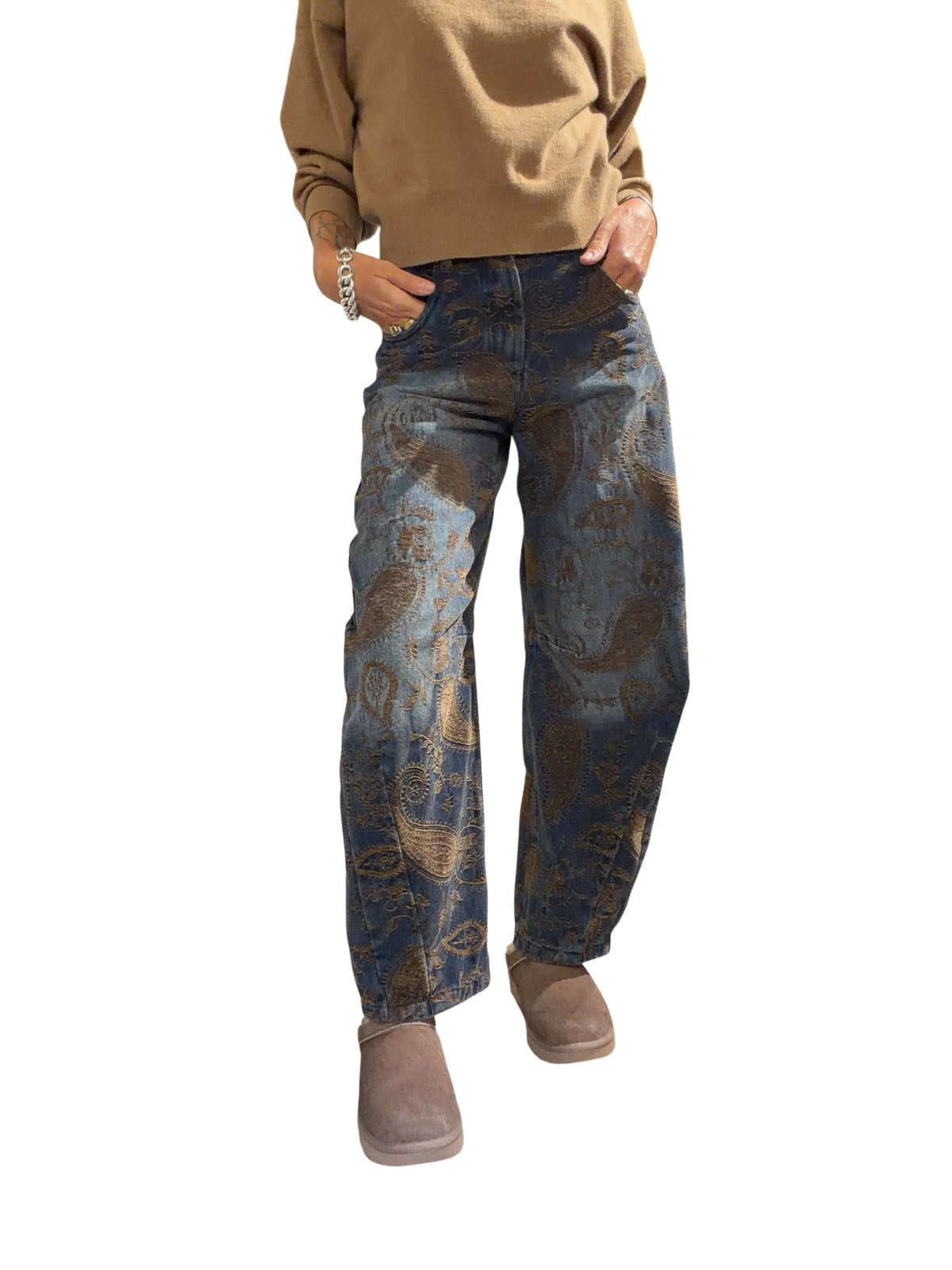 TENSIONE IN Jeans Damascato