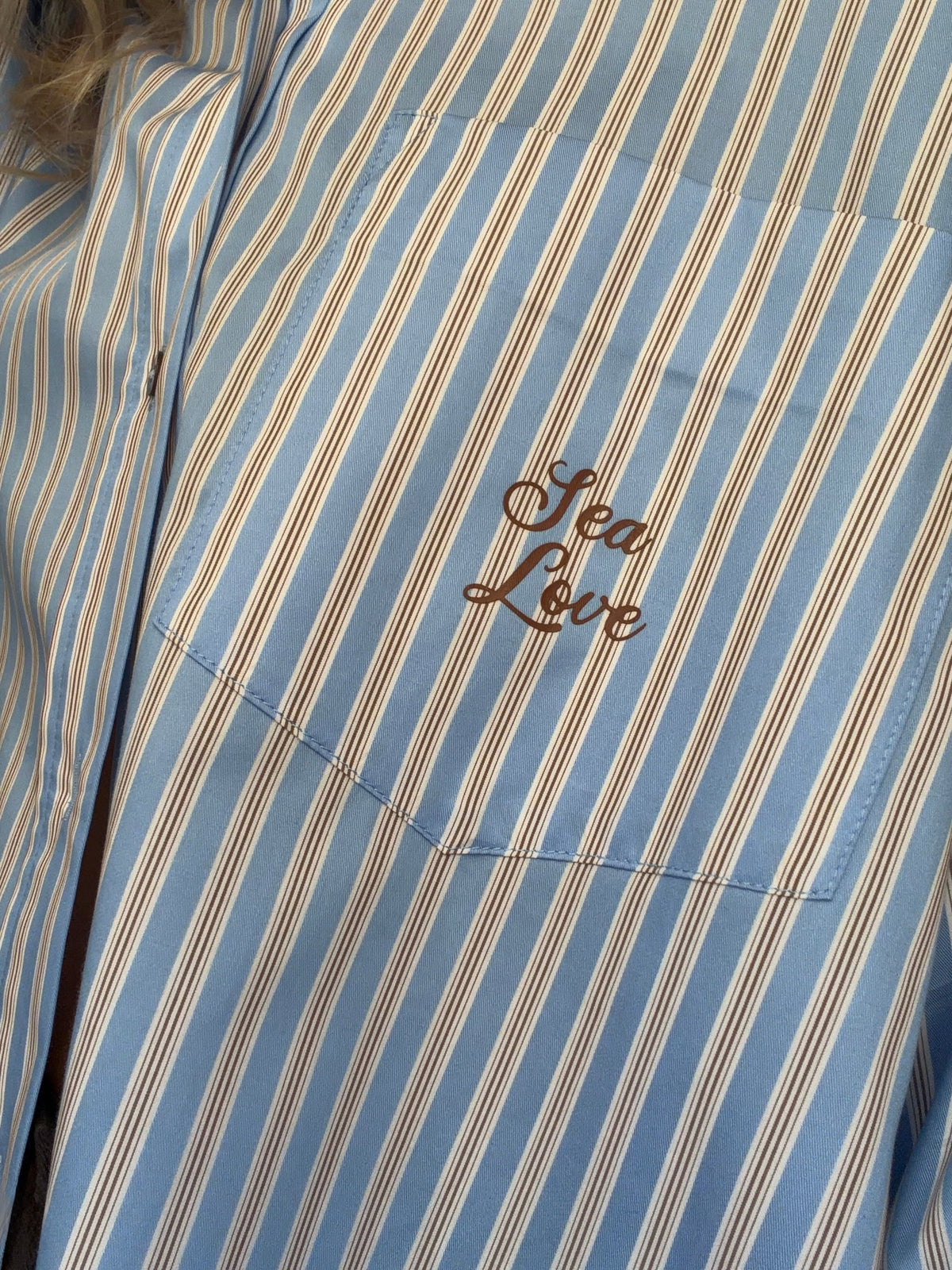 MERCI Camicia Over Righe