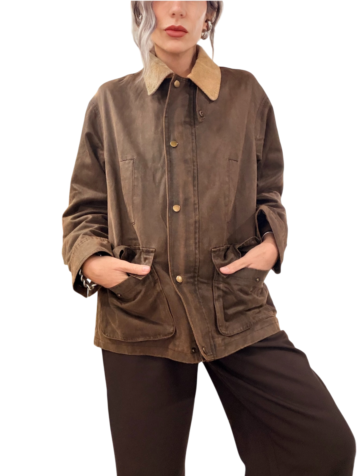 GLAMOROUS  British Heritage Jacket Marrone