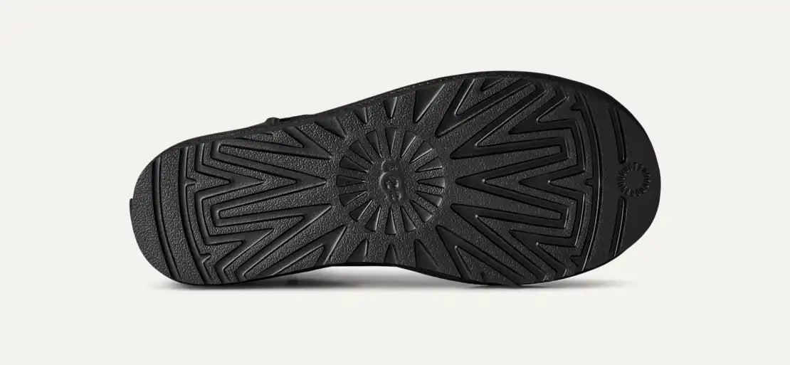 UGG Classic Ultra Mini Black Leather