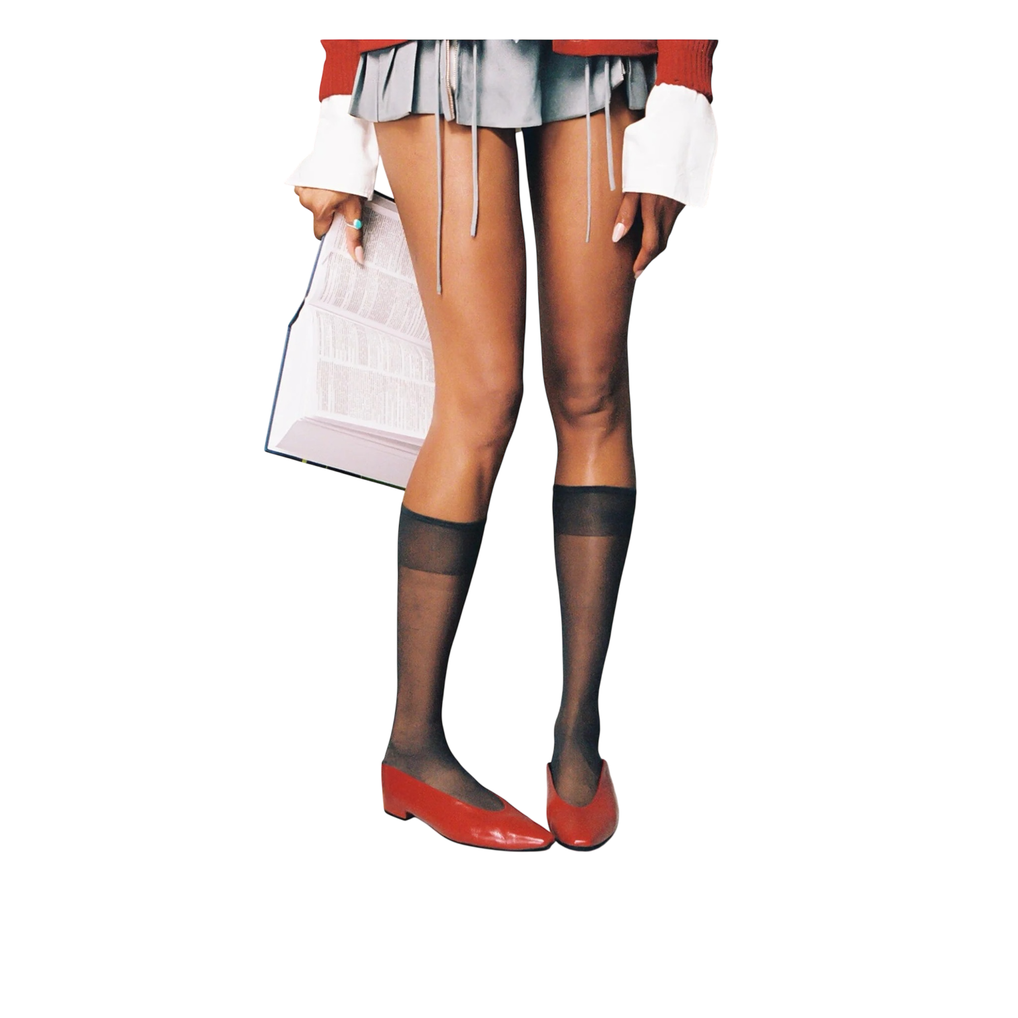 JEFFREY CAMPBELL Hinted Red