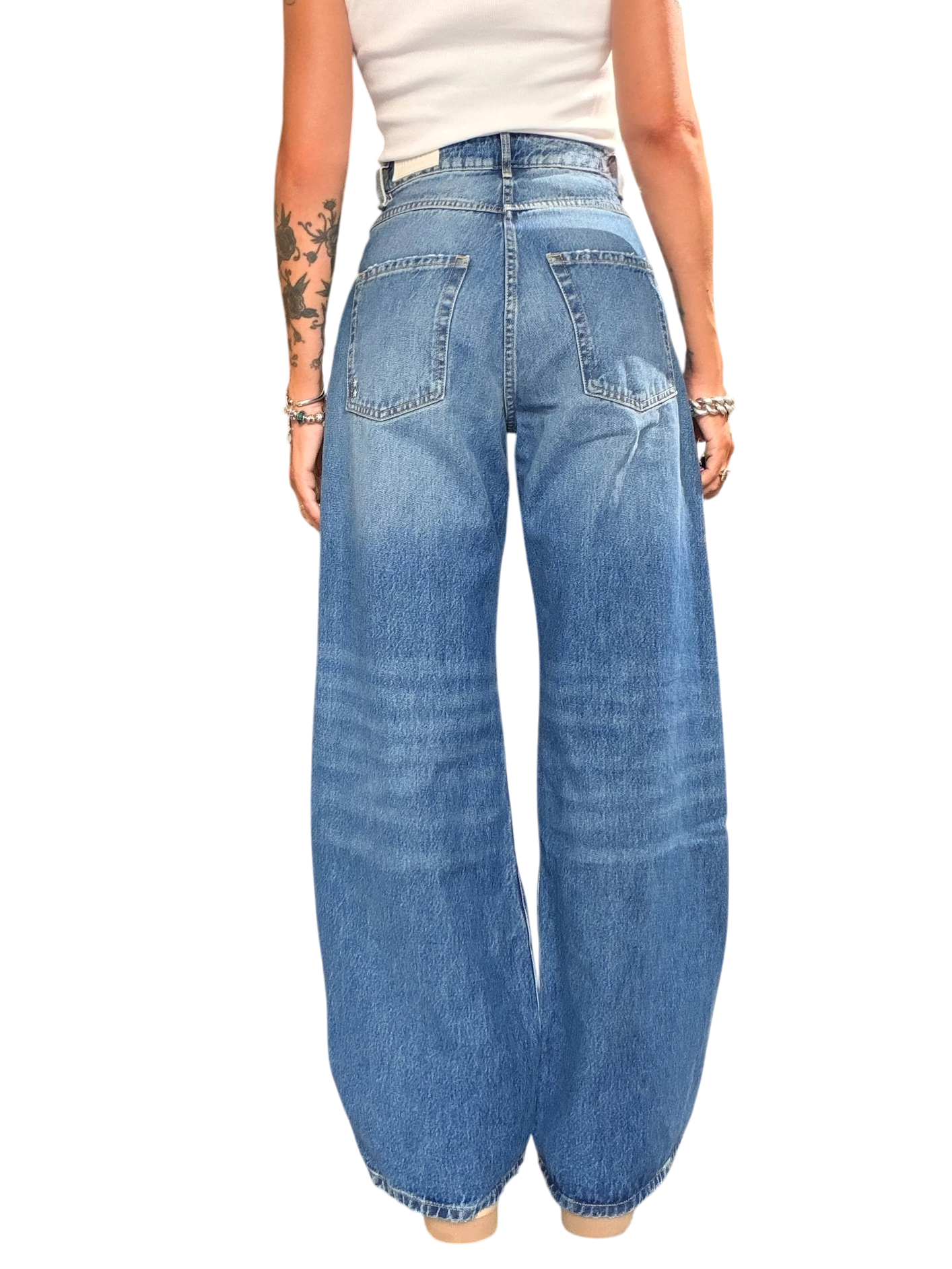 ICON DENIM Jeans Wide Leg DEBBY DEEP BLUE