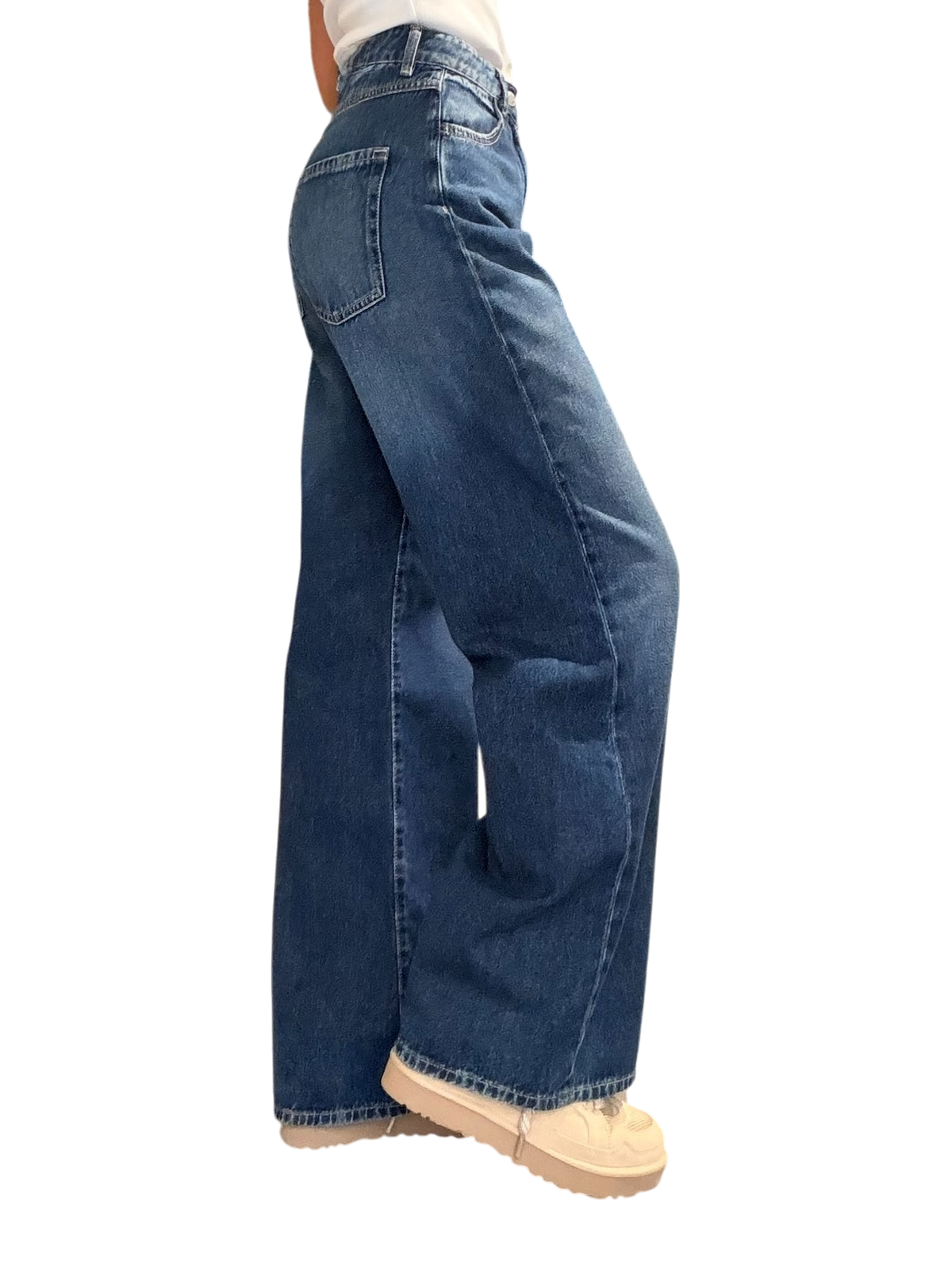 ICON DENIM Jeans Wide Leg DEBBY DEEP BLUE