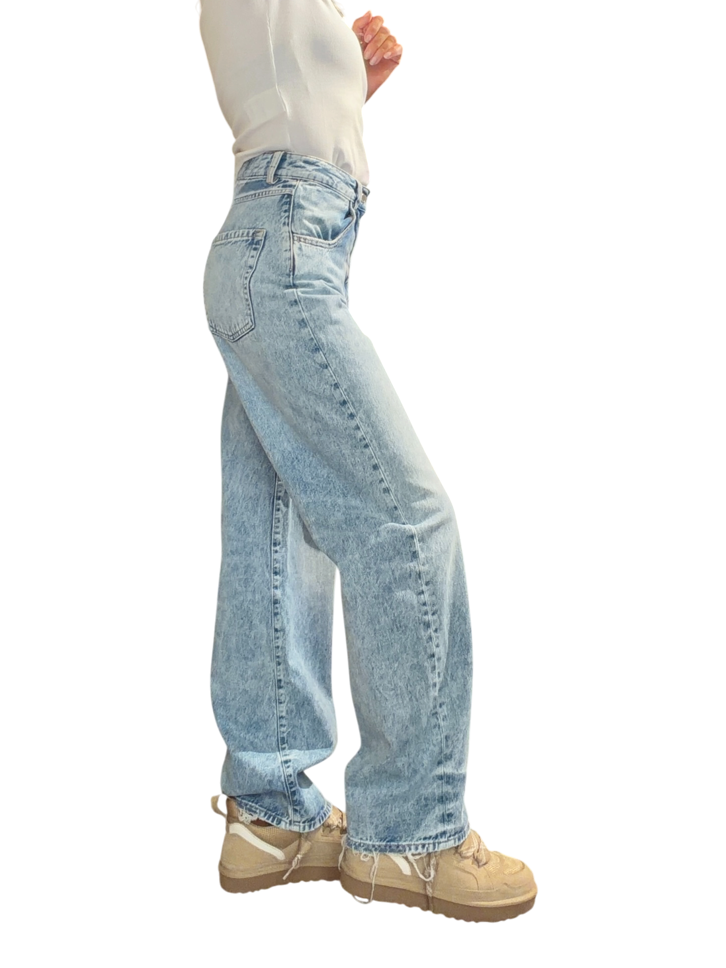 ICON DENIM Jeans Wide Leg POPPY ECO ARID BLUE