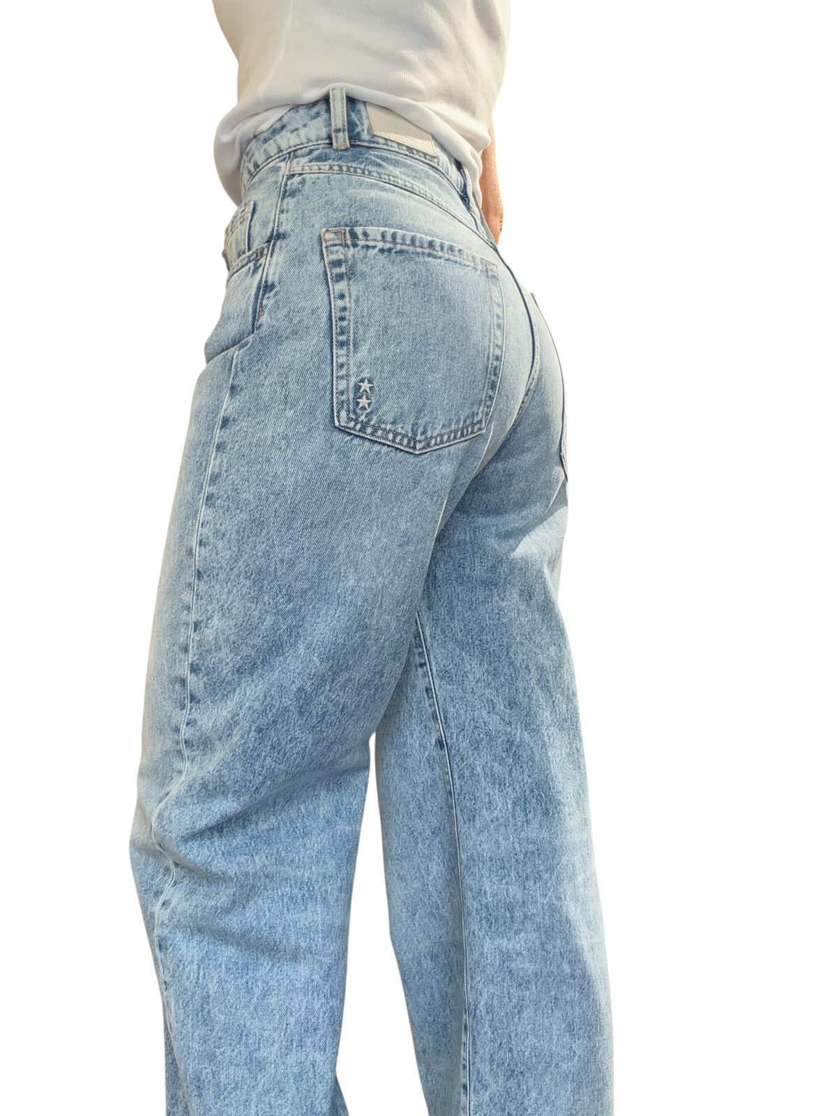 ICON DENIM Jeans Wide Leg POPPY ECO ARID BLUE