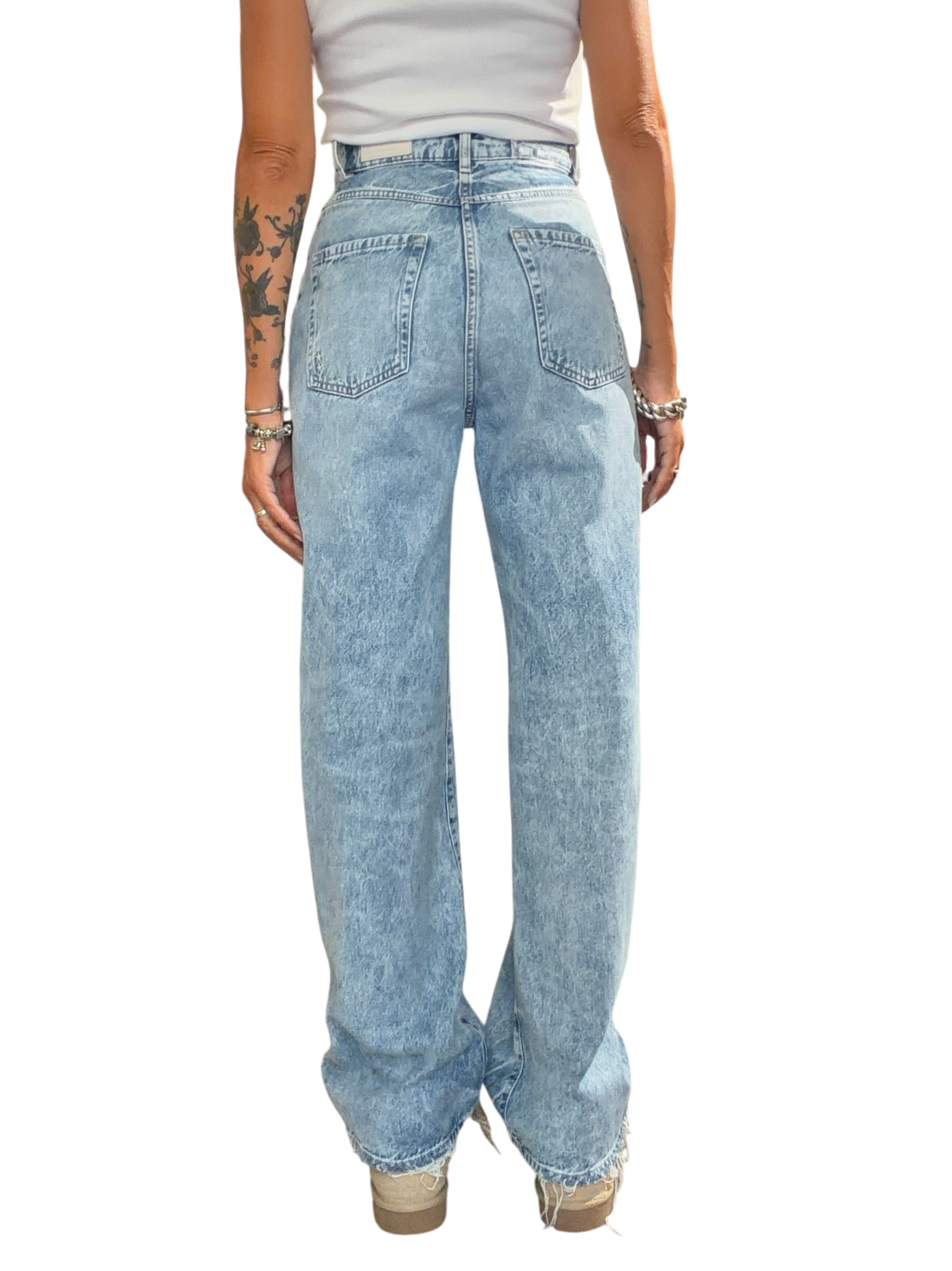 ICON DENIM Jeans Wide Leg POPPY ECO ARID BLUE