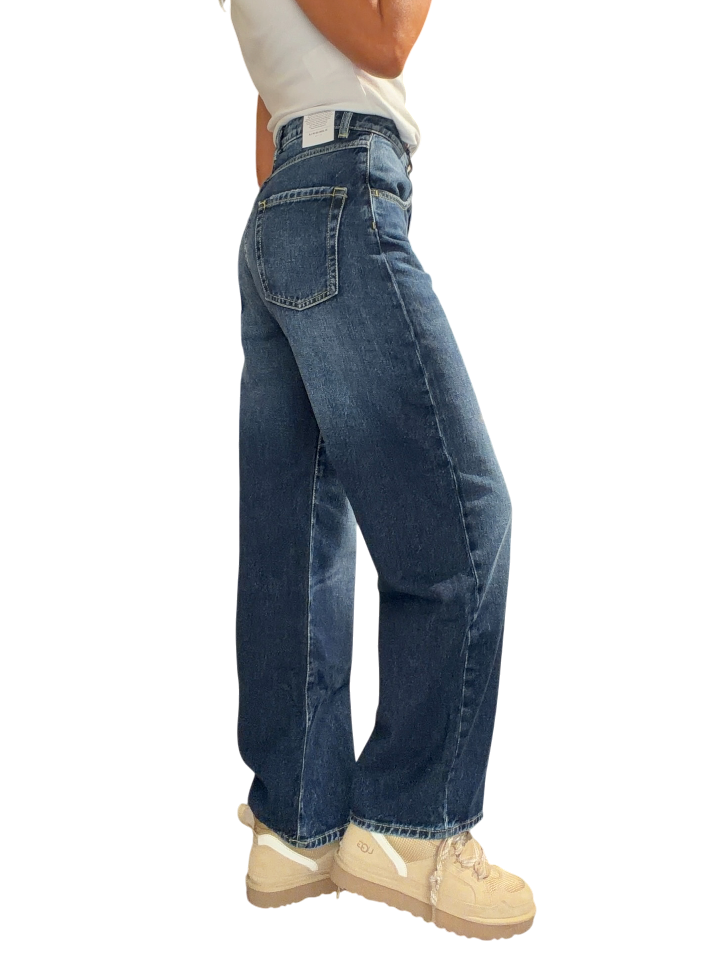 ICON DENIM Jeans Wide Leg POPPY DEEP BLUE