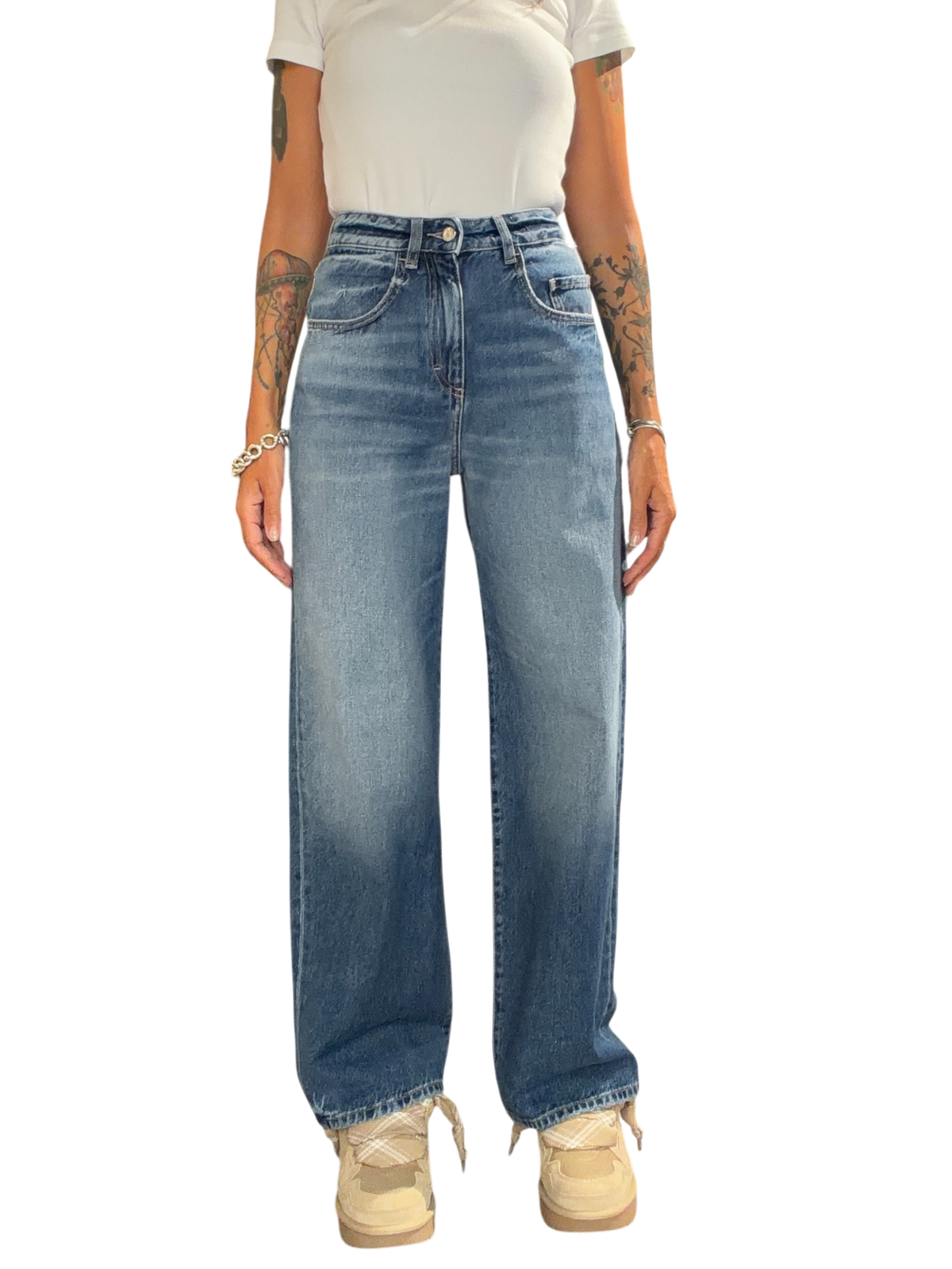 ICON DENIM Jeans Wide Leg POPPY ECLIPSE