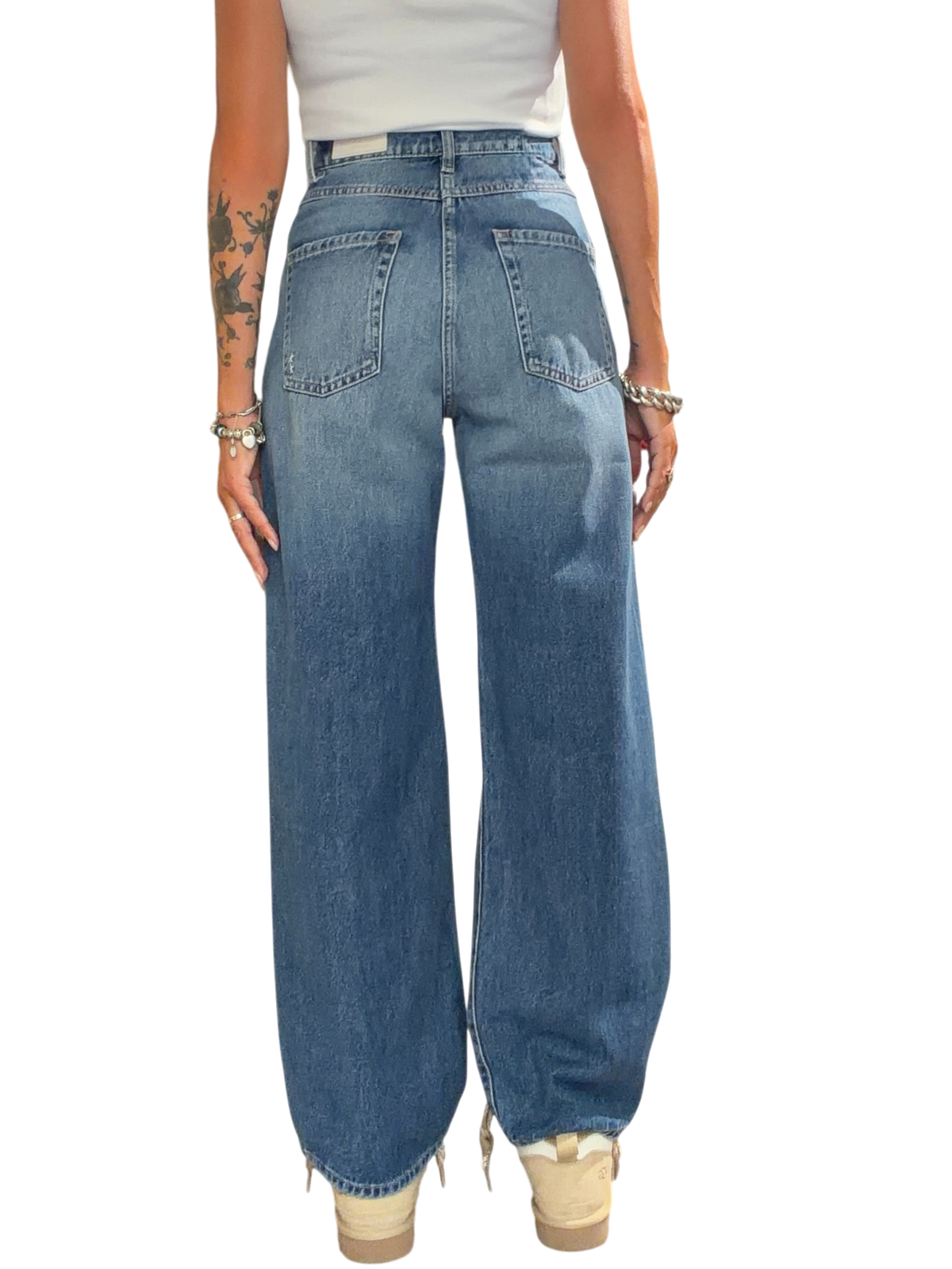 ICON DENIM Jeans Wide Leg POPPY ECLIPSE
