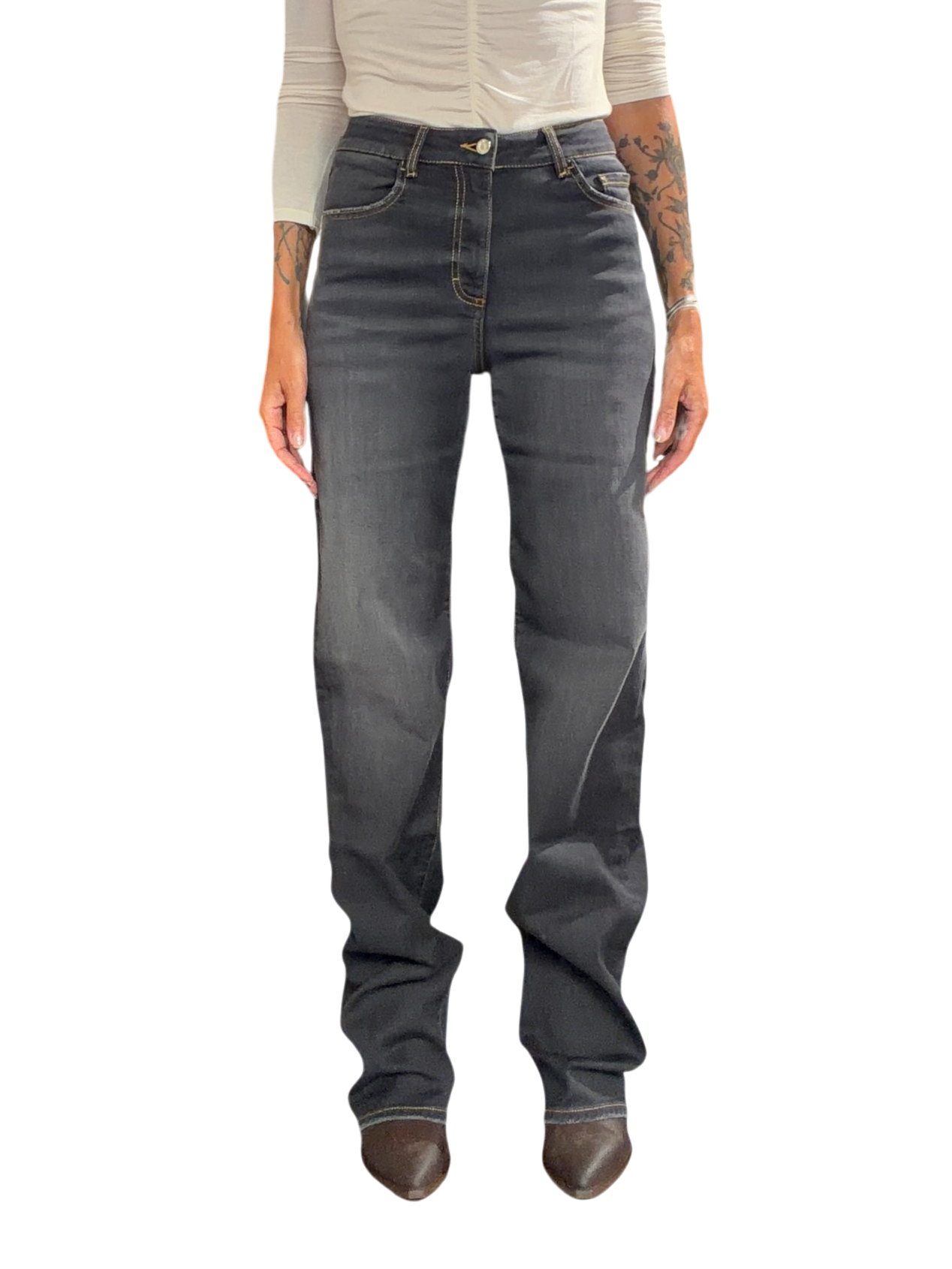 ICON DENIM Jeans Mom JOIA NOIR