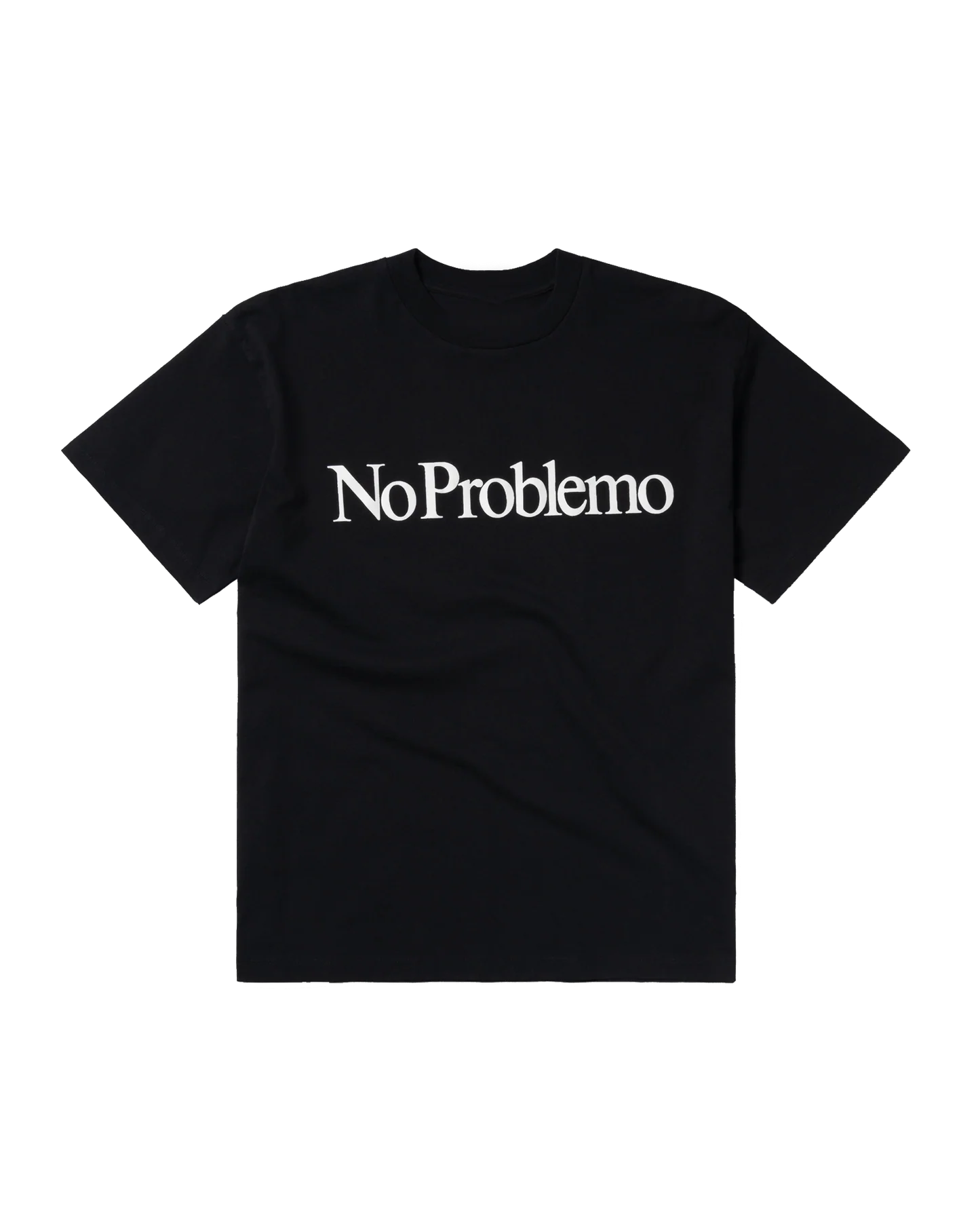 Maglietta NO PROBLEMO Logo Nero