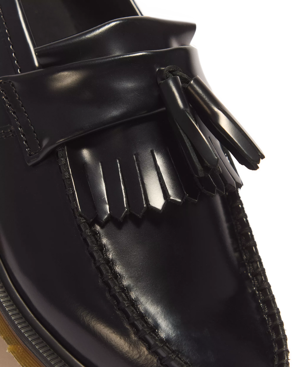 DR MARTENS Mocassini ADRIAN Con Nappe Pelle Smooth Black