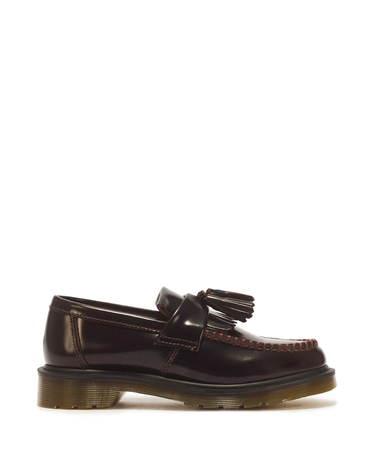 DR MARTENS Mocassini ADRIAN Con Nappe In Pelle Arcadia Cherry Red