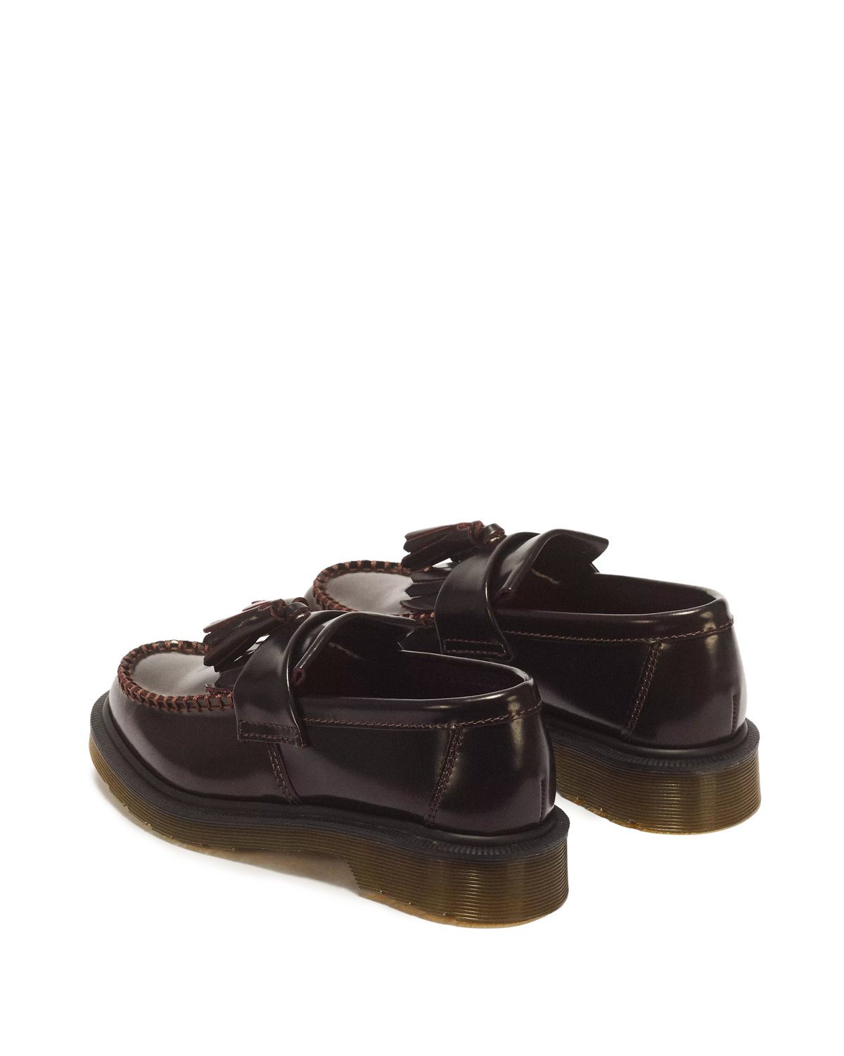 DR MARTENS Mocassini ADRIAN Con Nappe In Pelle Arcadia Cherry Red