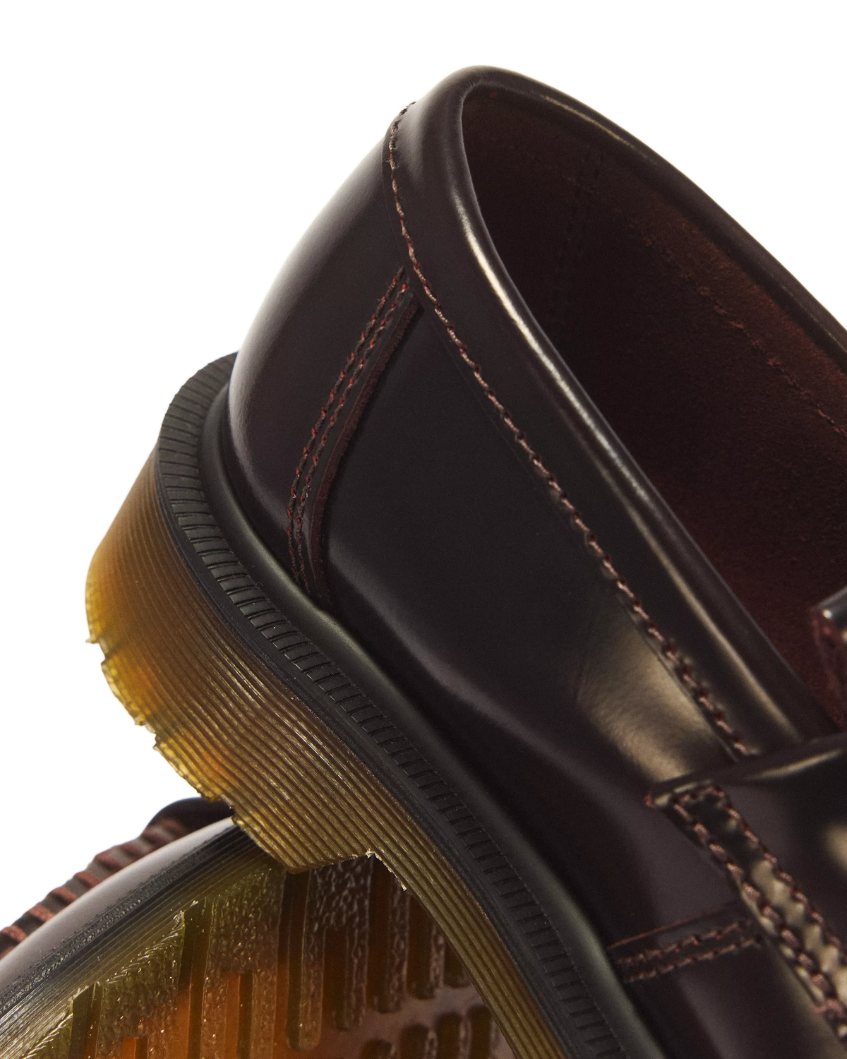 DR MARTENS Mocassini ADRIAN Con Nappe In Pelle Arcadia Cherry Red