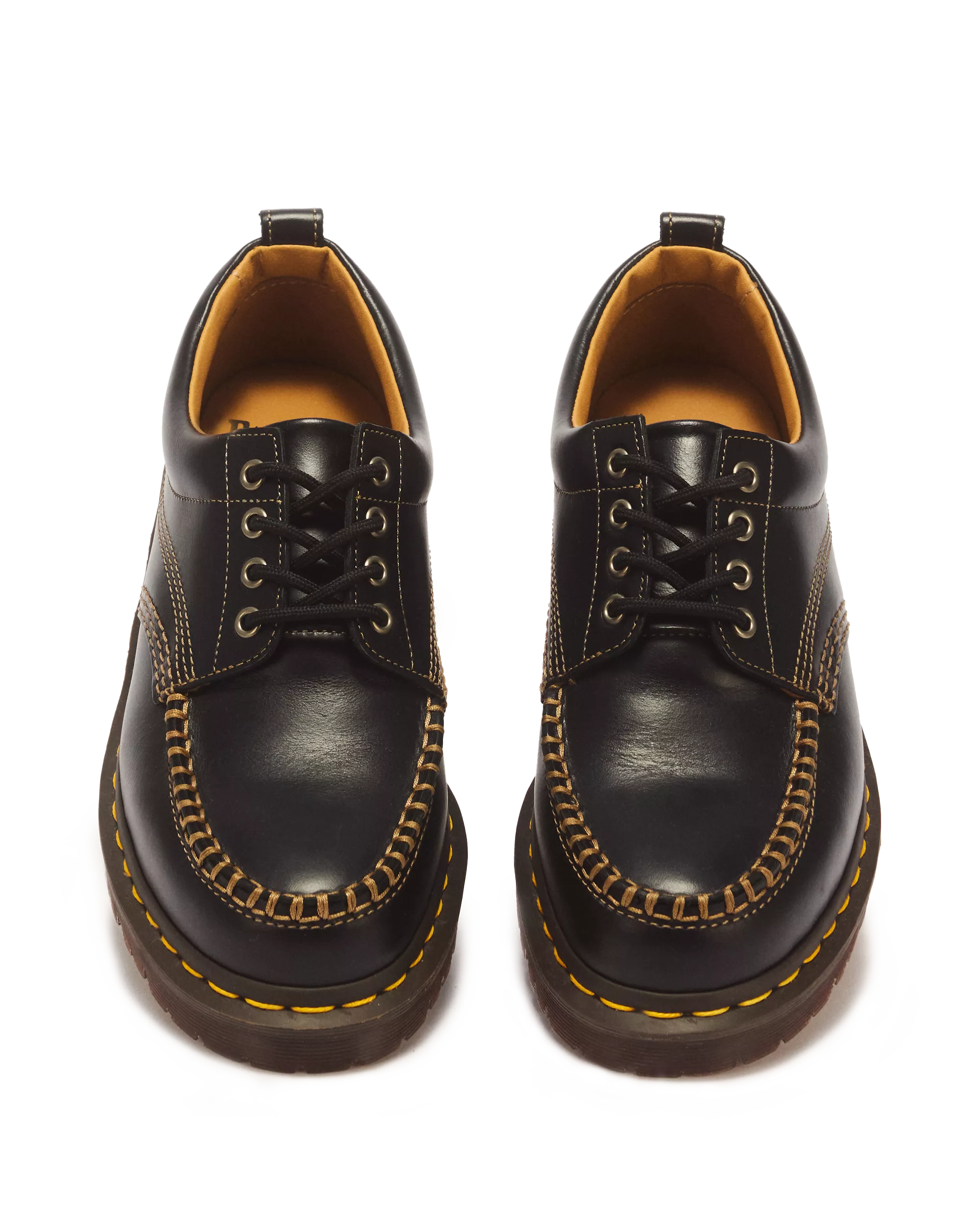 DR MARTENS Scarpe LOWELL Moc Toe Black