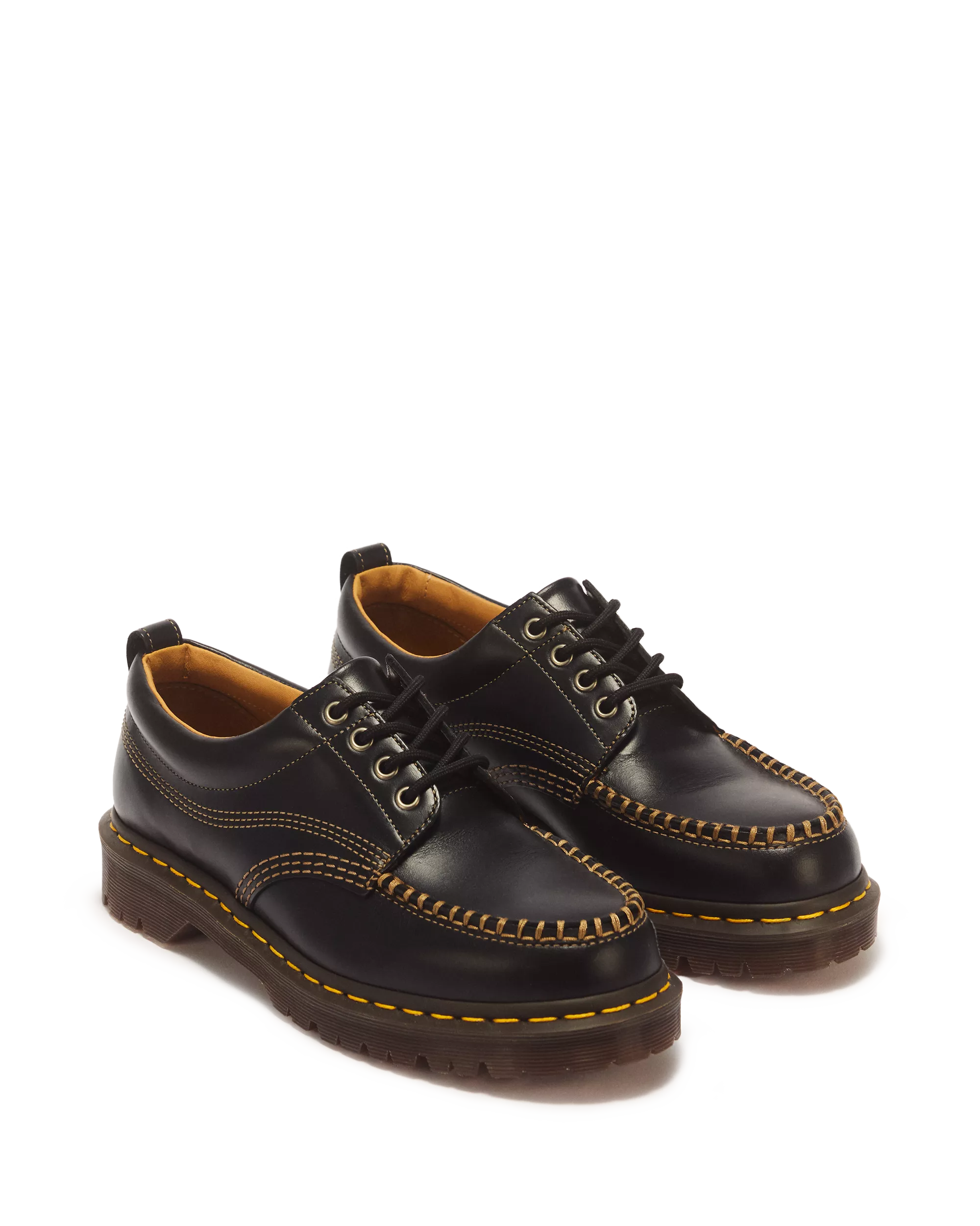 DR MARTENS Scarpe LOWELL Moc Toe Black