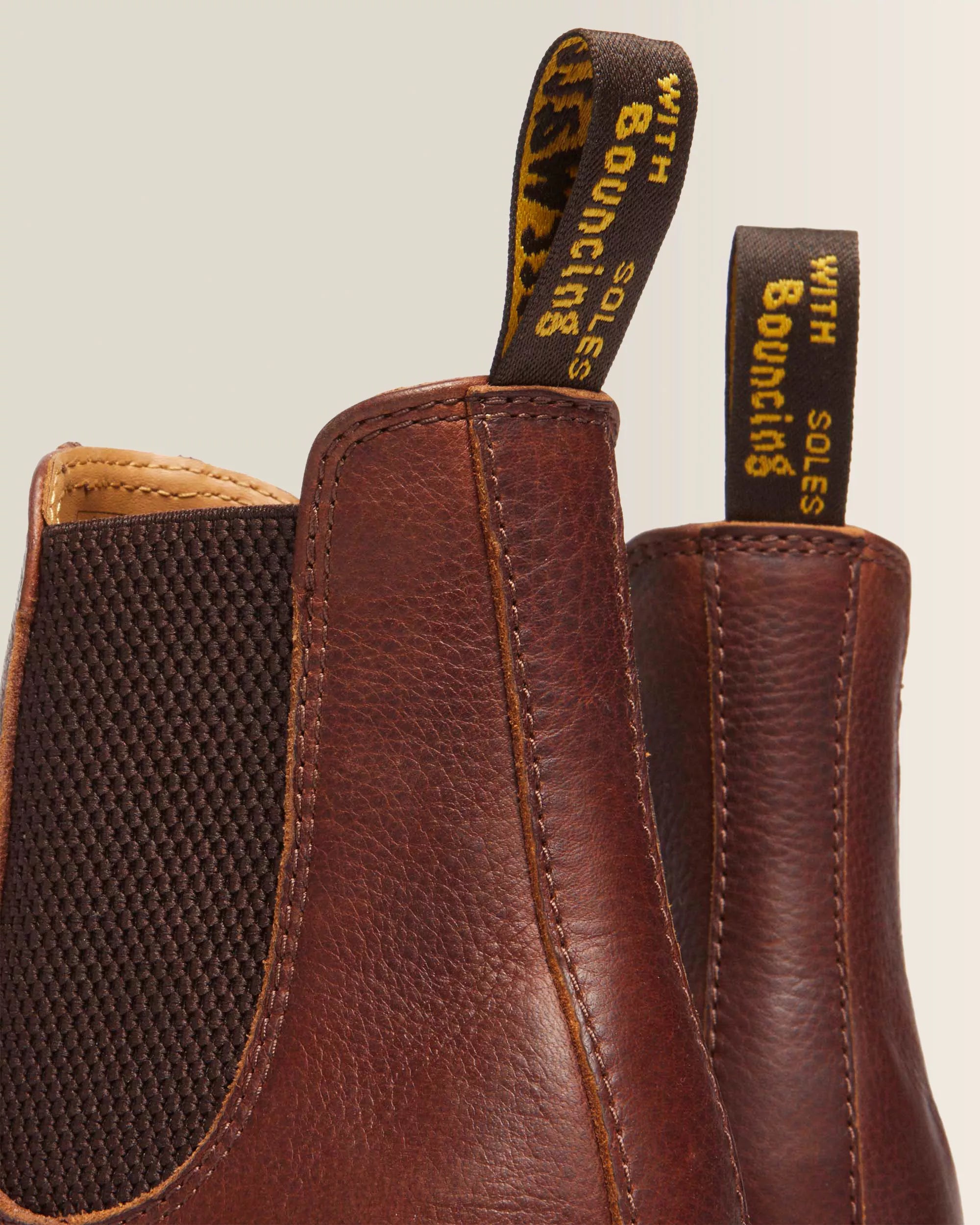 DR MARTENS Stivaletti Chelsea 2976 Ambassador Cashew