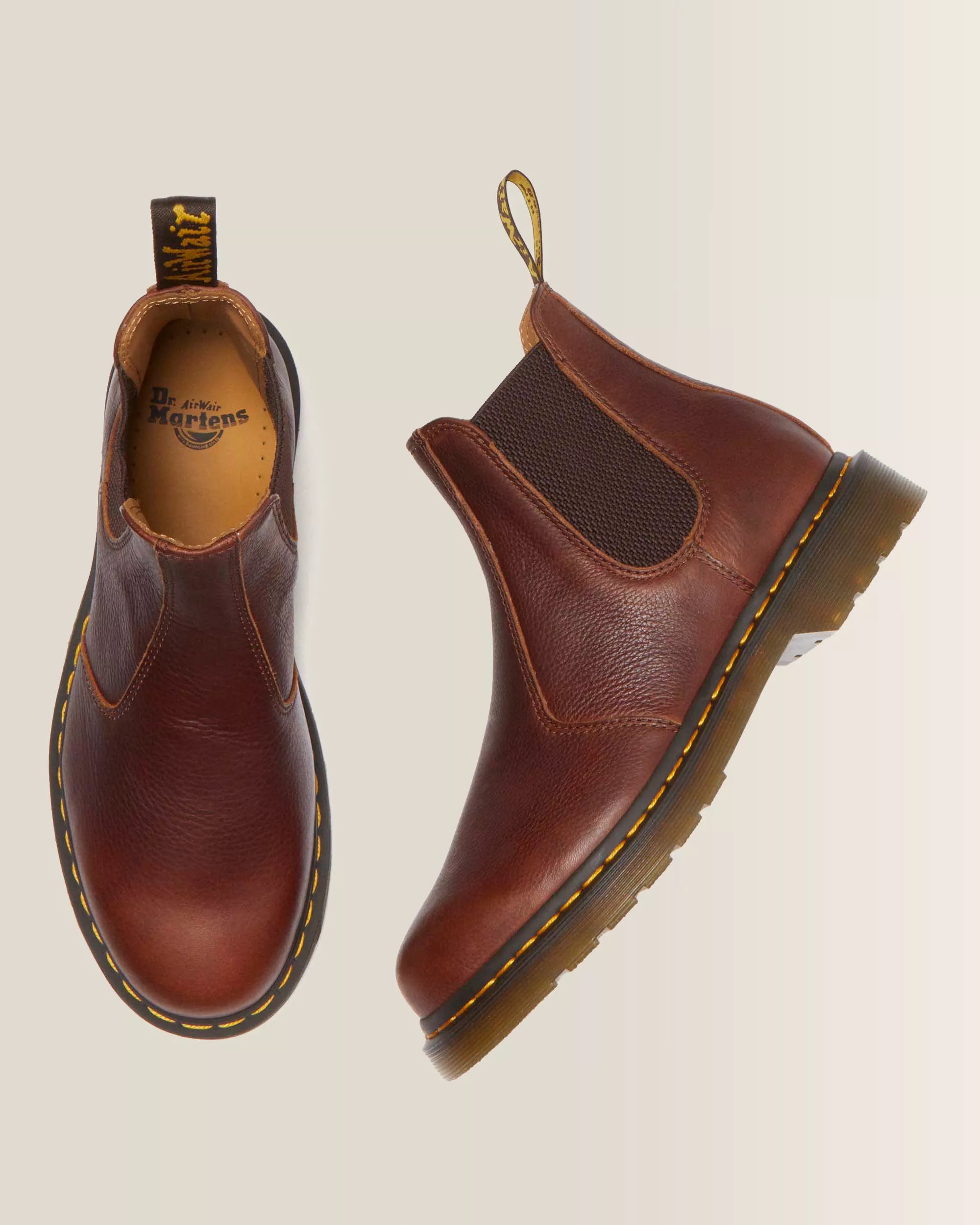 DR MARTENS Stivaletti Chelsea 2976 Ambassador Cashew