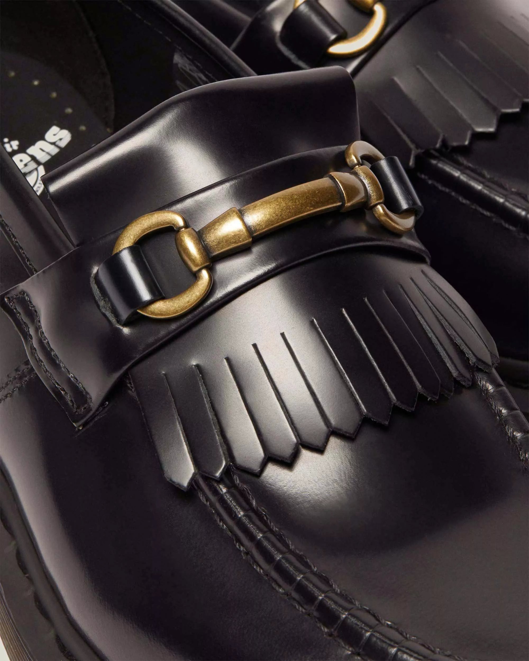 DR MARTENS Mocassini ADRIAN SNAFFLE Smooth Black