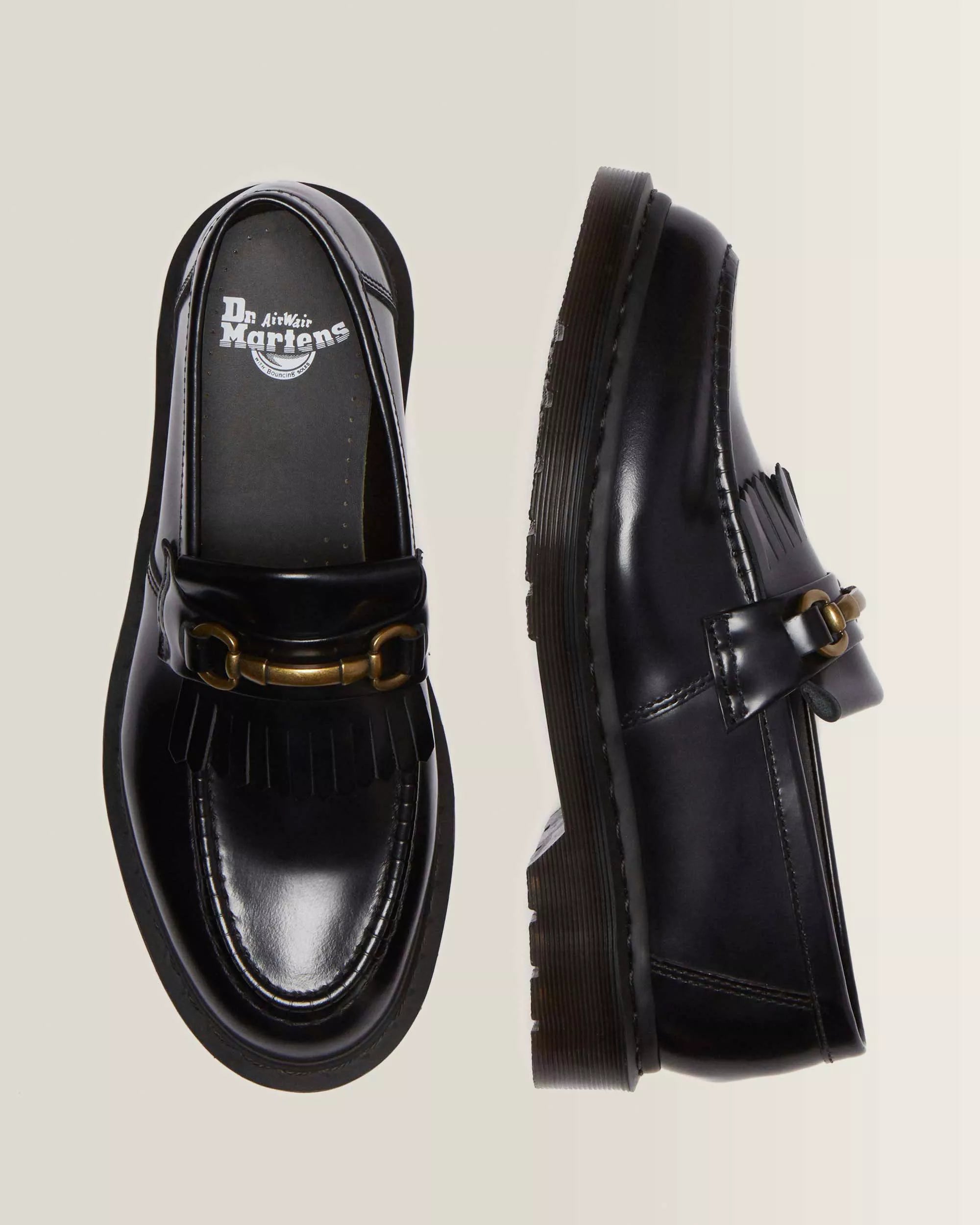 DR MARTENS Mocassini ADRIAN SNAFFLE Smooth Black