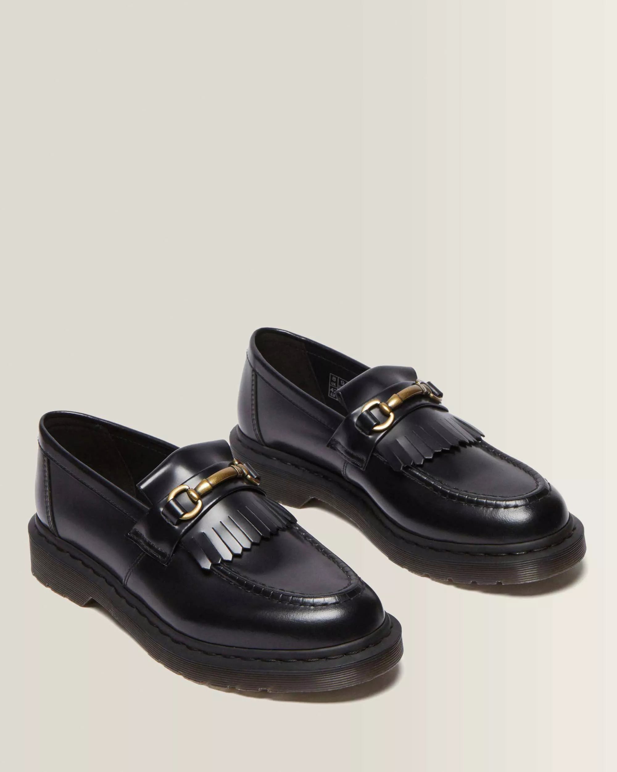 DR MARTENS Mocassini ADRIAN SNAFFLE Smooth Black