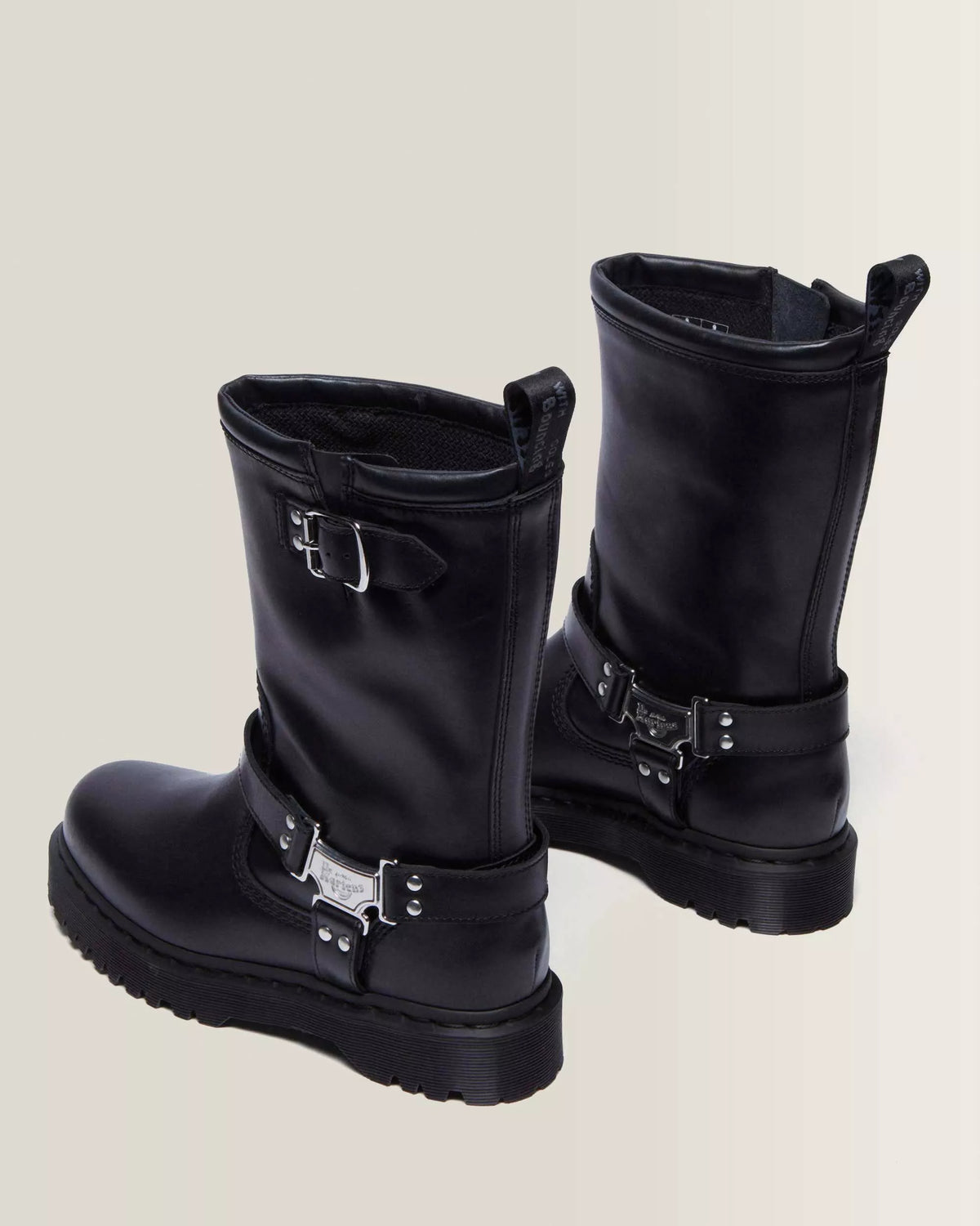 DR MARTENS Stivali Biker ANISTONE Black