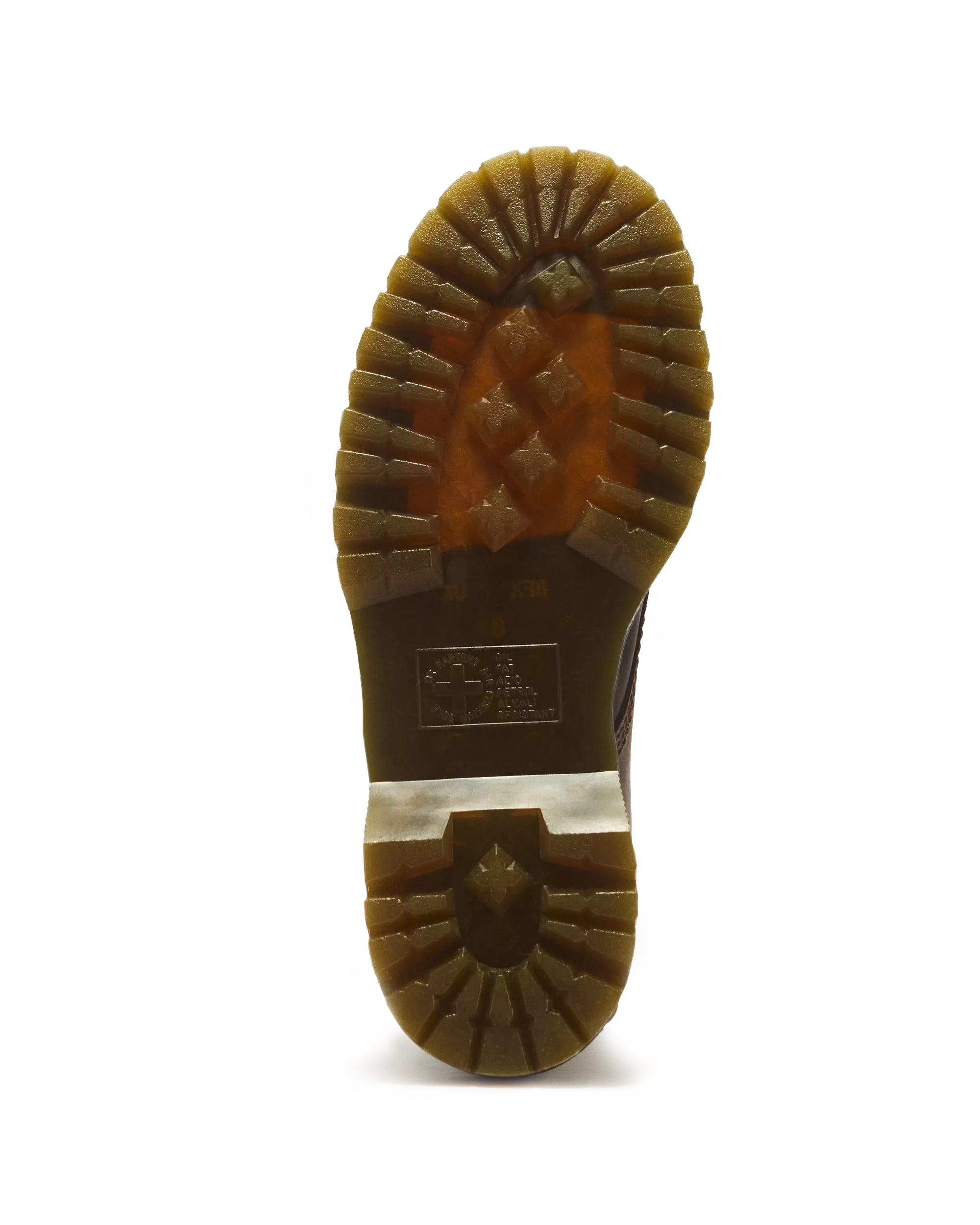 DR MARTENS Stivali Platform SINCLAIR Crazy Horse Dark Brown