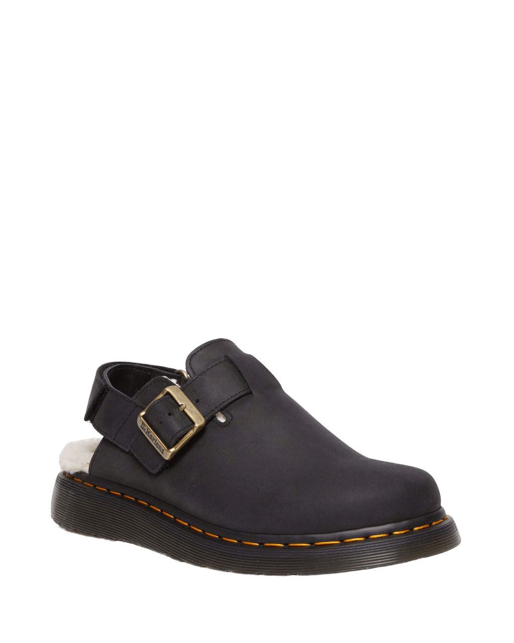 MULES DR MARTENS JORGE II FODERATI IN PELLICCIA SINTETICA 