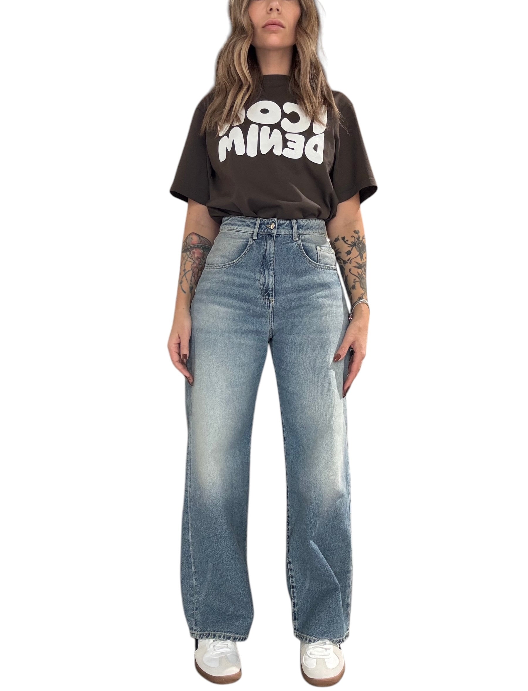 JEANS ICON DENIM POPPY Blu Vintage